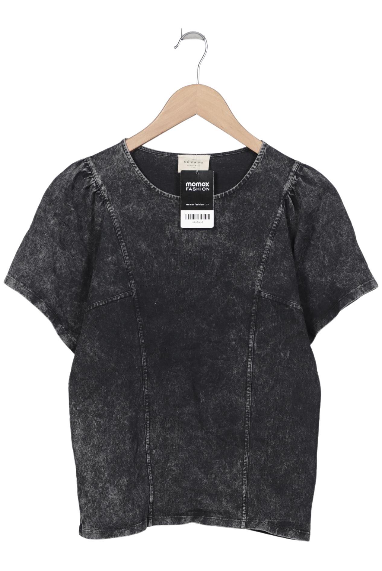 

Sezane Damen T-Shirt, grau, Gr. 36
