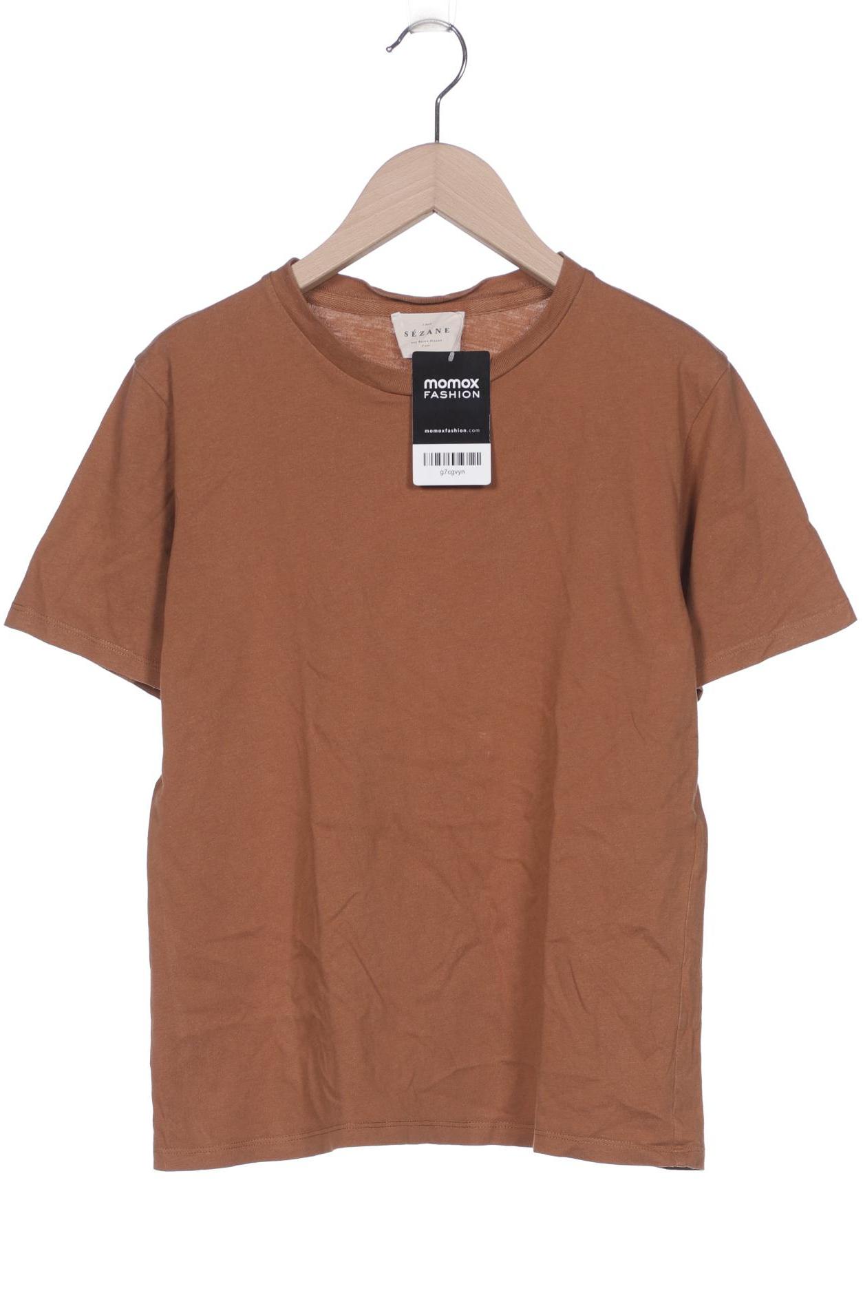 

Sezane Damen T-Shirt, braun