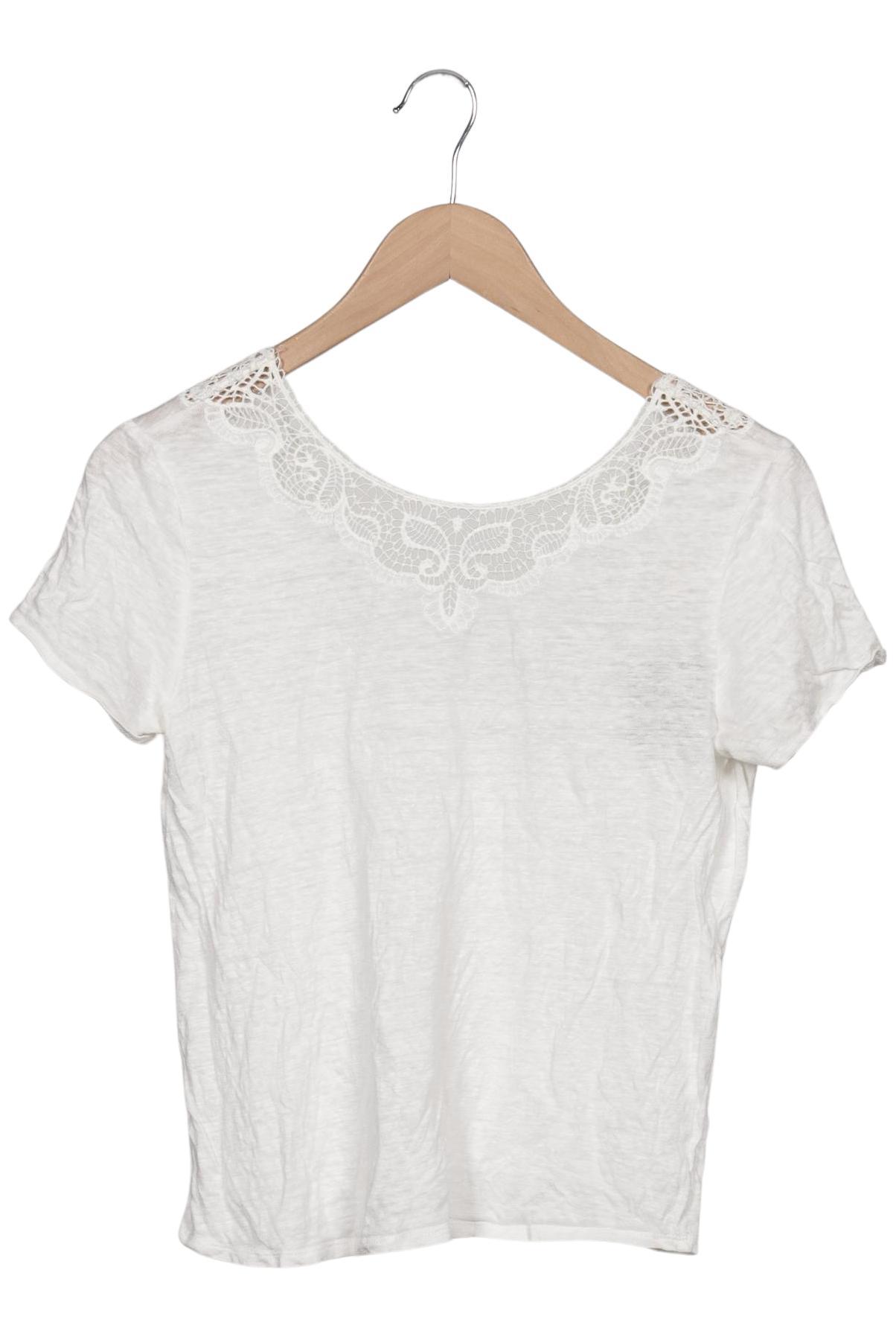 

Sezane Damen T-Shirt, cremeweiß, Gr. 36