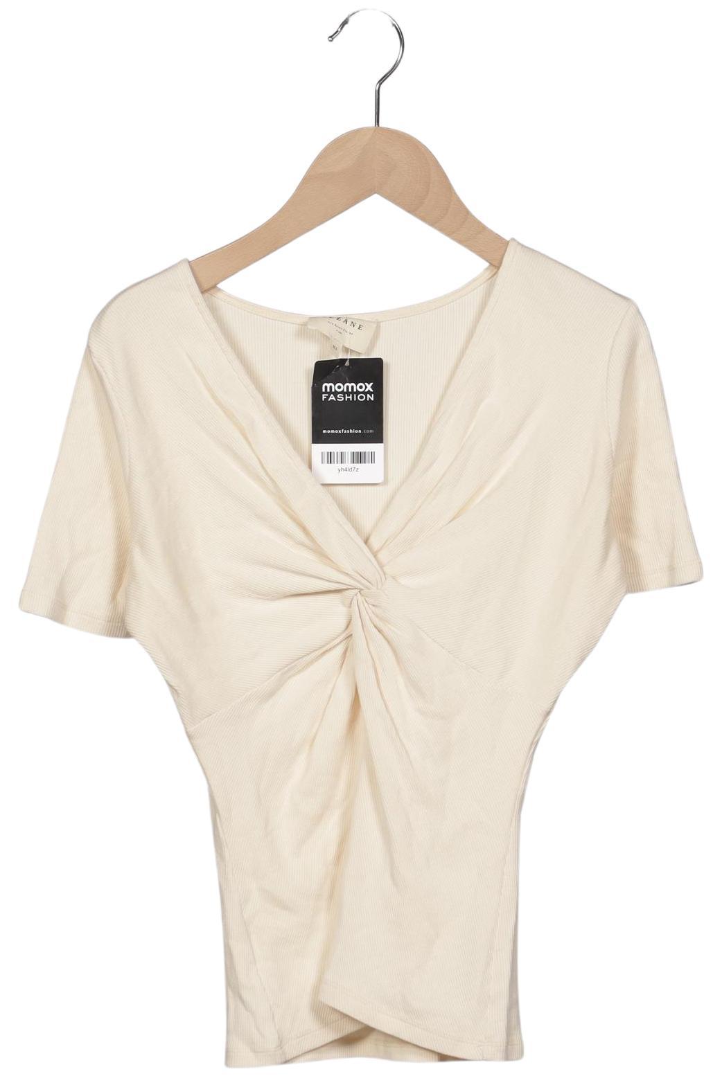 

Sezane Damen T-Shirt, cremeweiß, Gr. 34