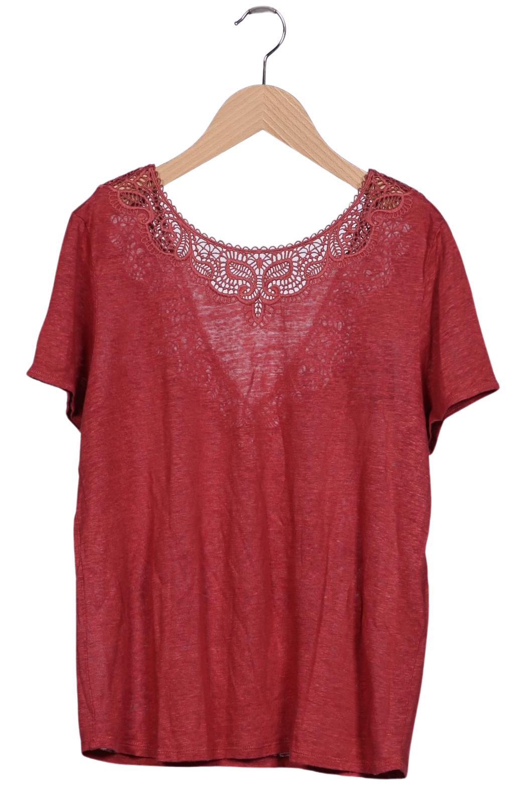 

Sezane Damen T-Shirt, rot, Gr. 38