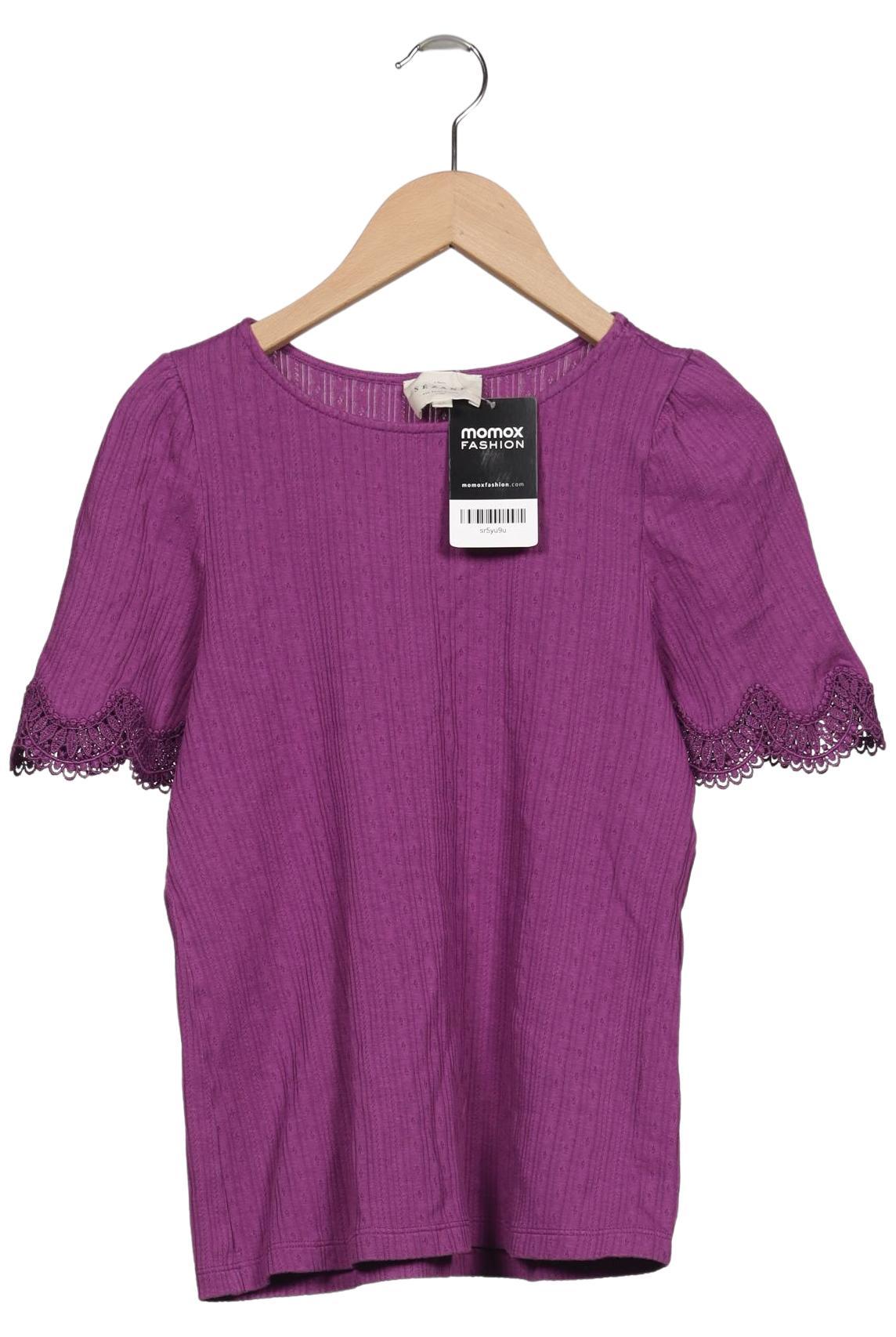 

Sezane Damen T-Shirt, flieder, Gr. 34