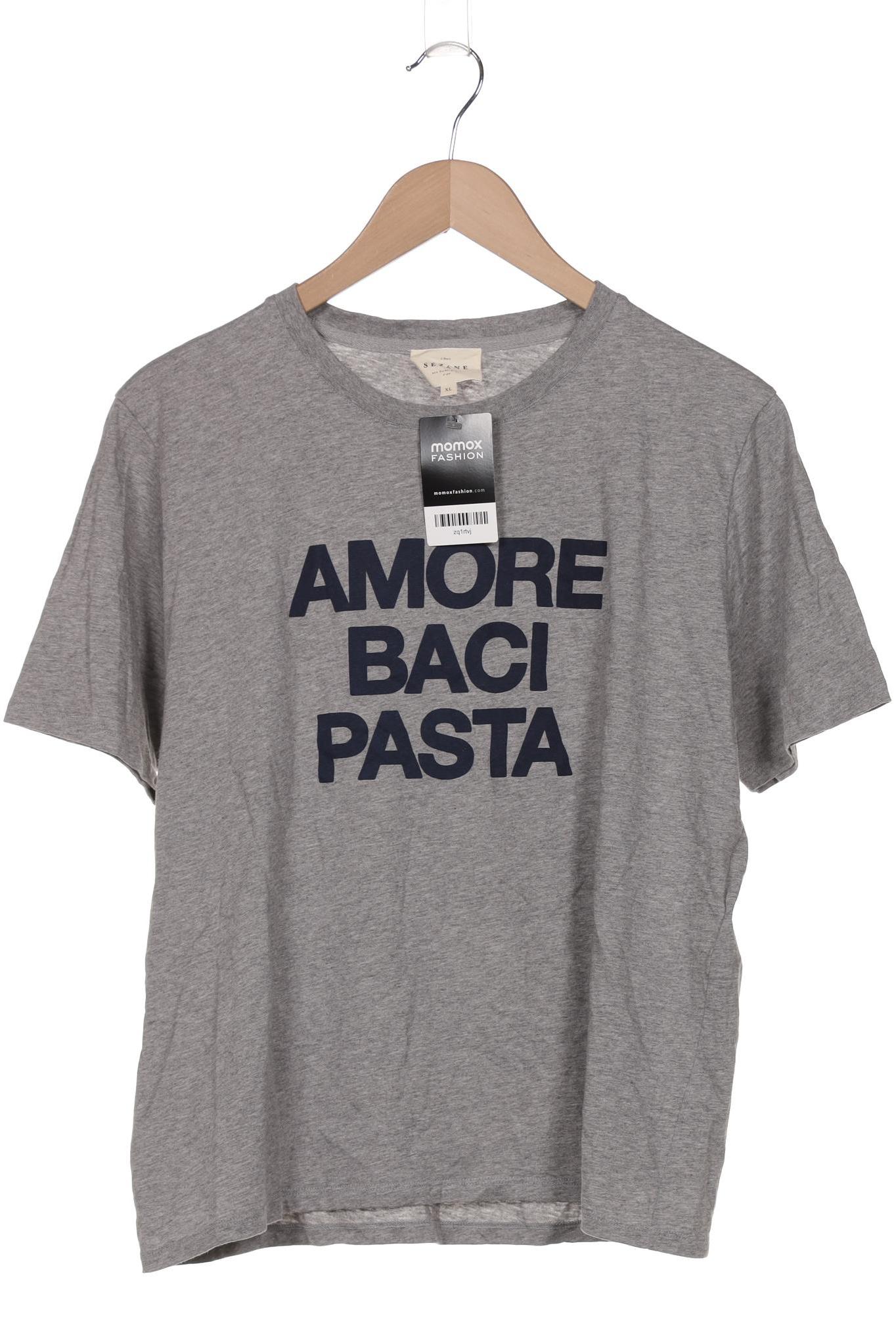 

Sezane Damen T-Shirt, grau, Gr. 44