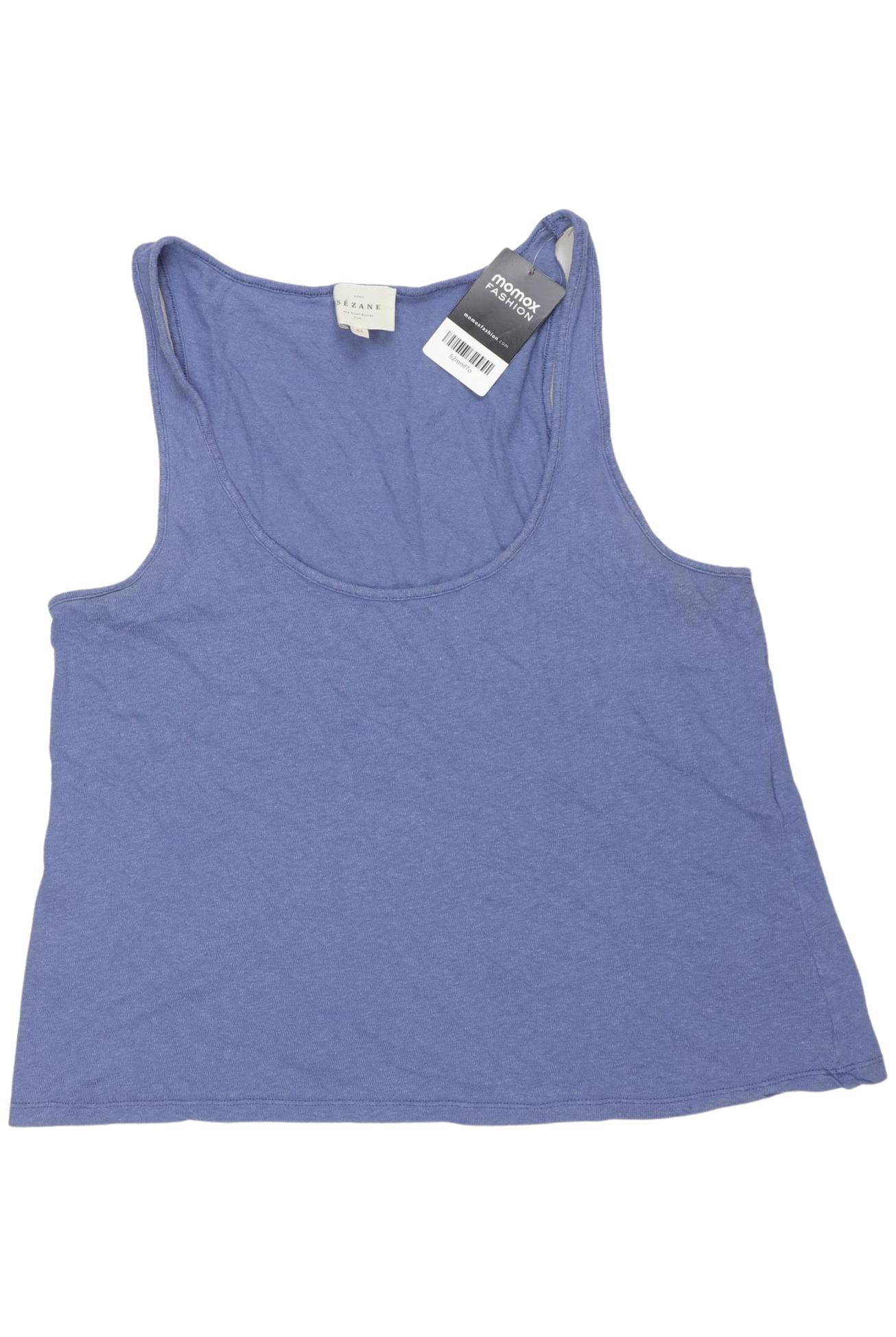 

Sezane Damen Top, blau, Gr. 44