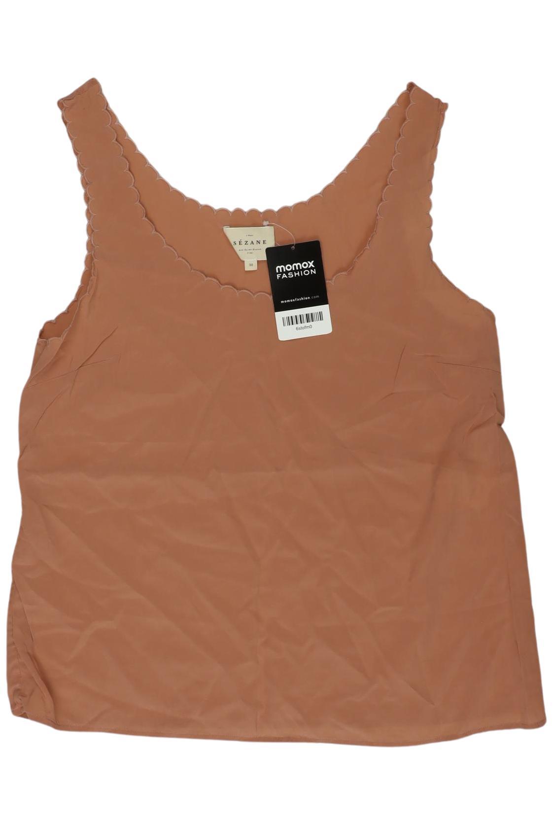 

Sezane Damen Top, beige, Gr. 38