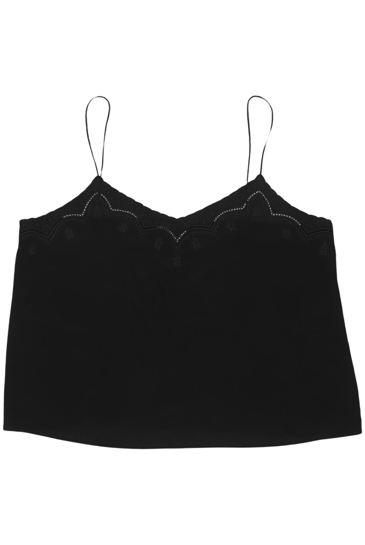 

Sezane Damen Top, schwarz, Gr. 44
