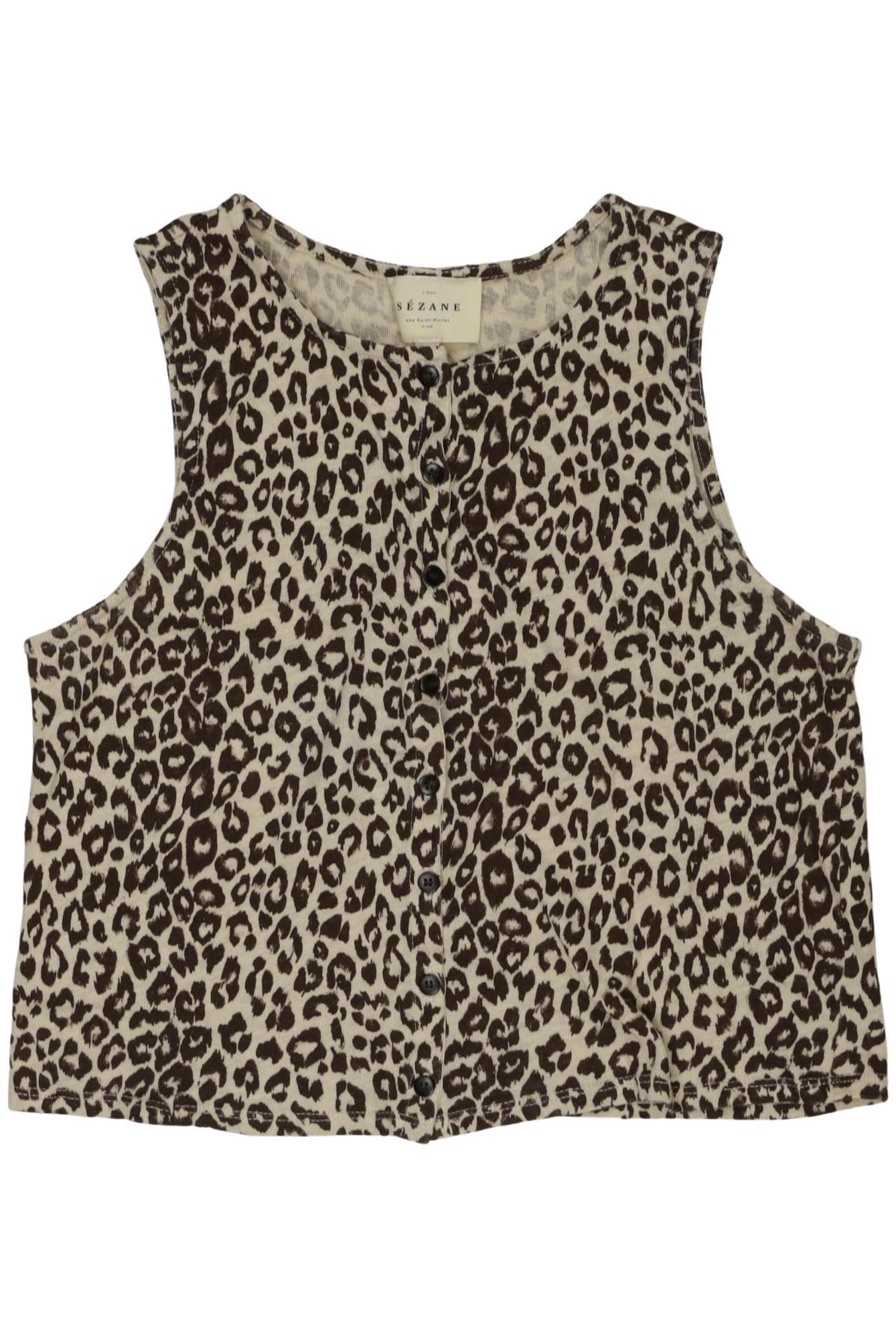 

Sezane Damen Top, beige, Gr. 34