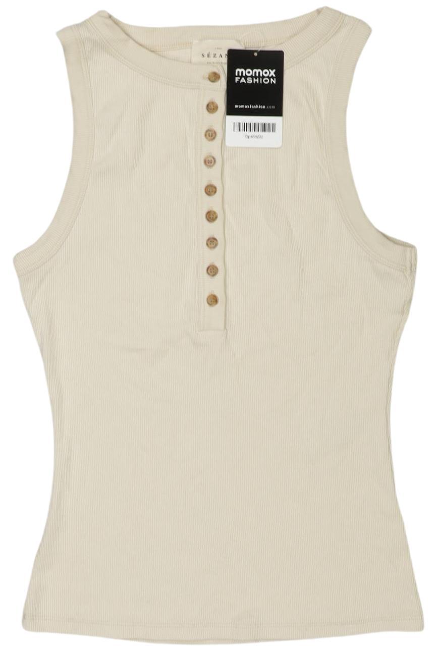 

Sezane Damen Top, beige, Gr. 36