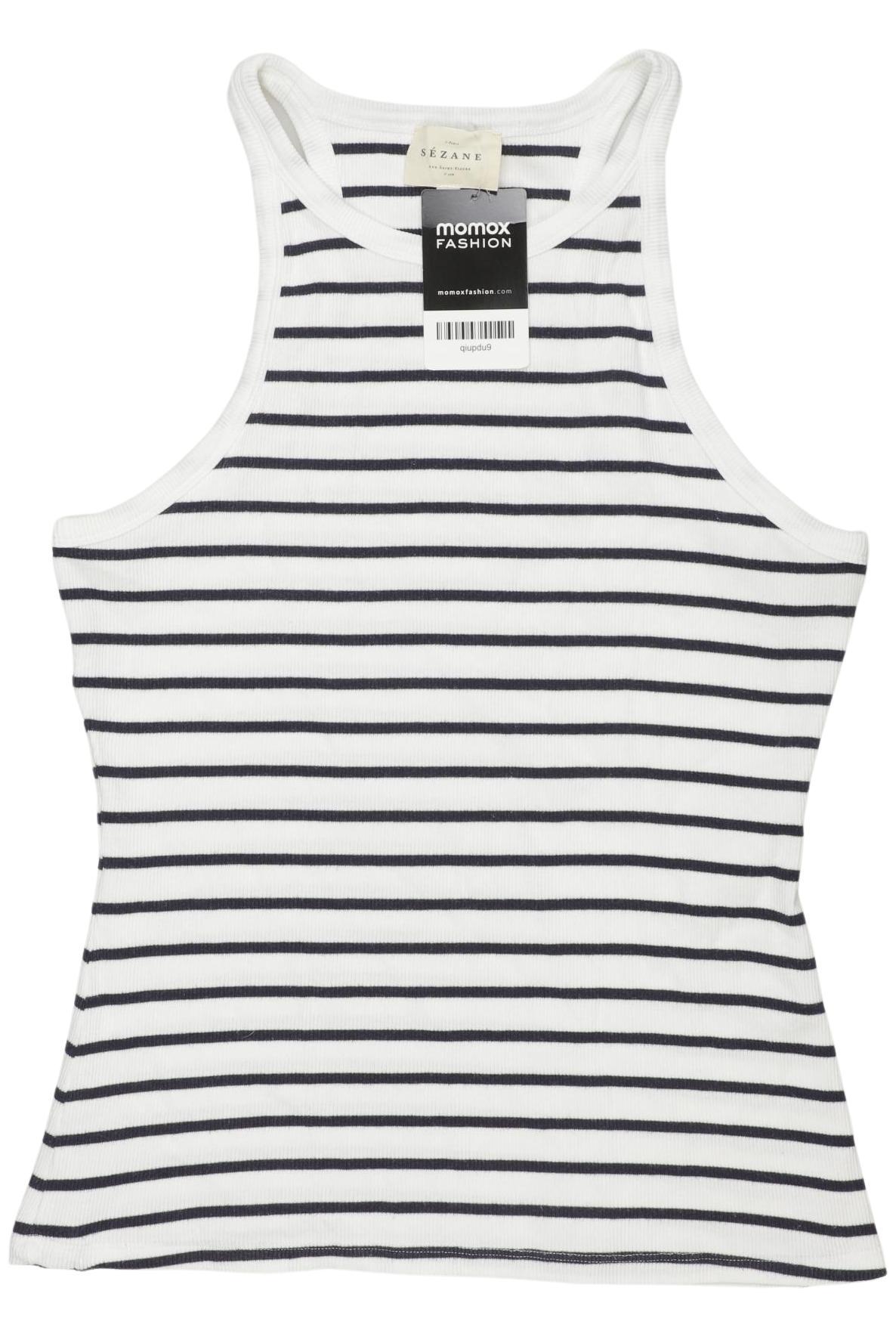 

Sezane Damen Top, weiß, Gr. 42