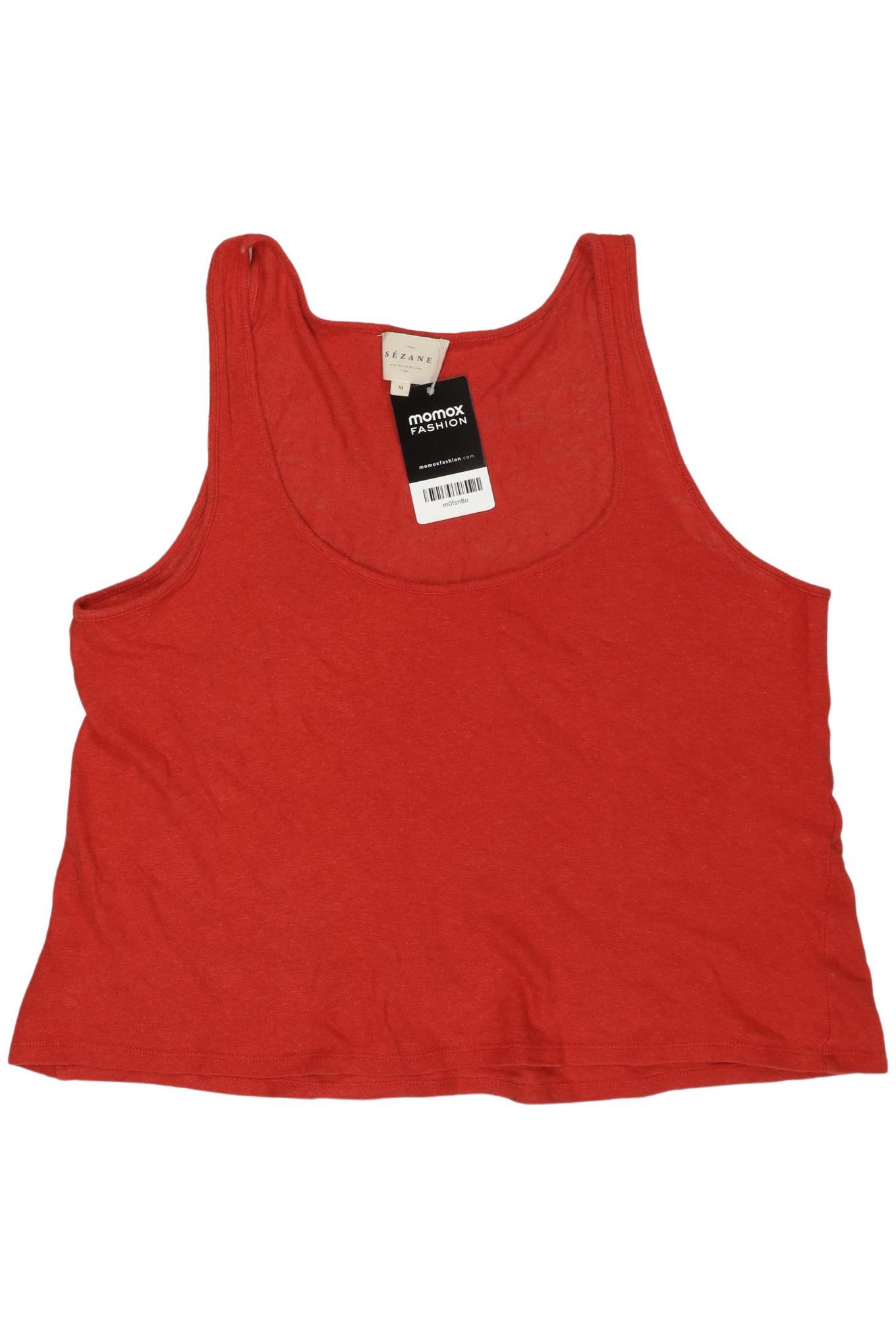 

Sezane Damen Top, rot, Gr. 38
