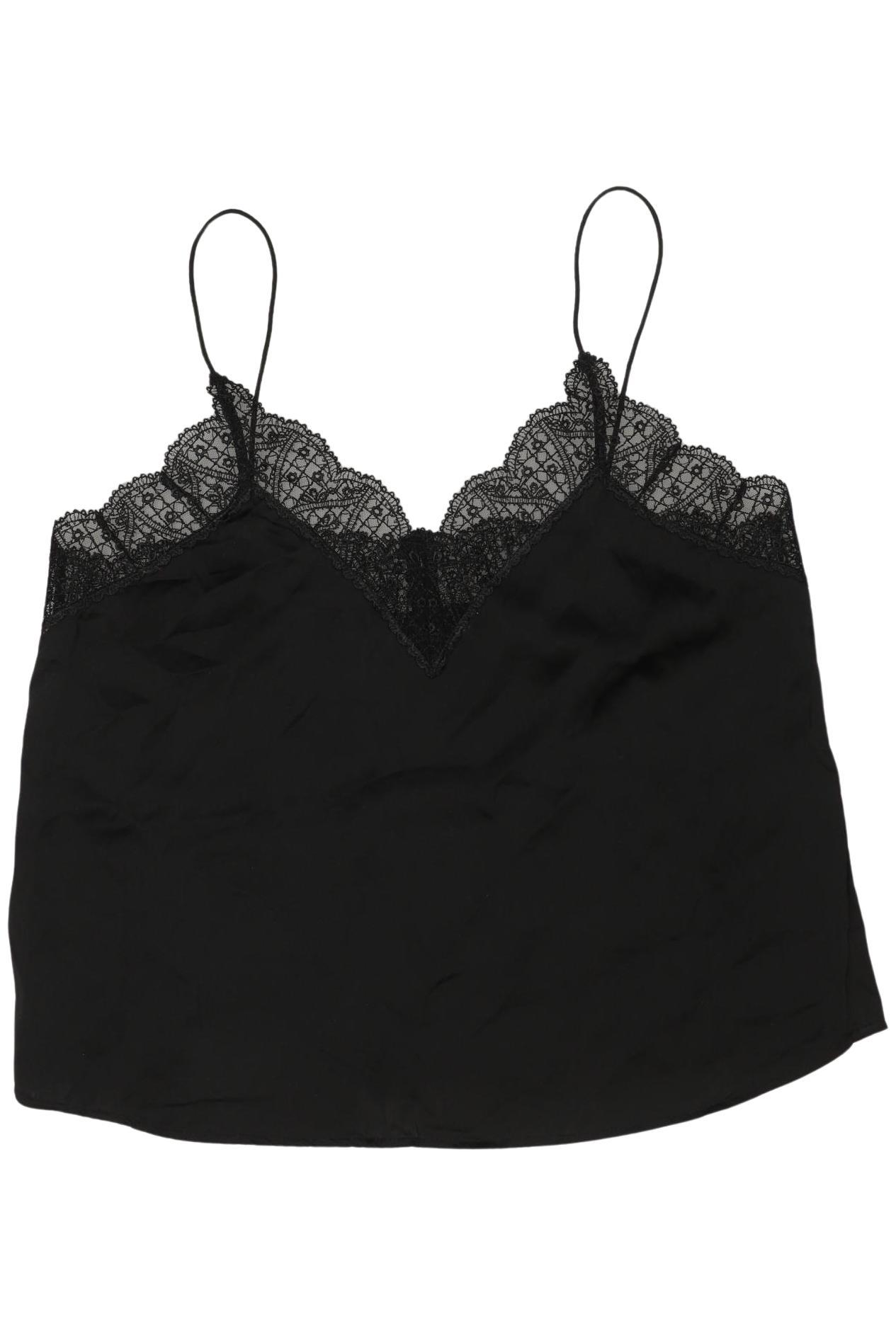 

Sezane Damen Top, schwarz, Gr. 36