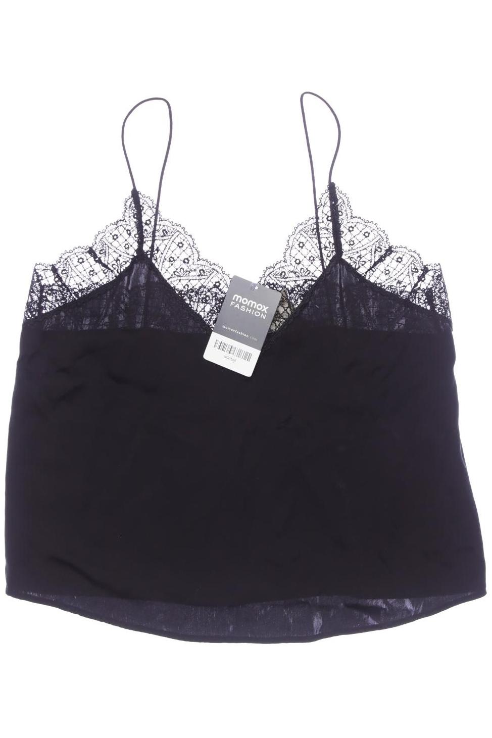 

Sezane Damen Top, schwarz, Gr. 34