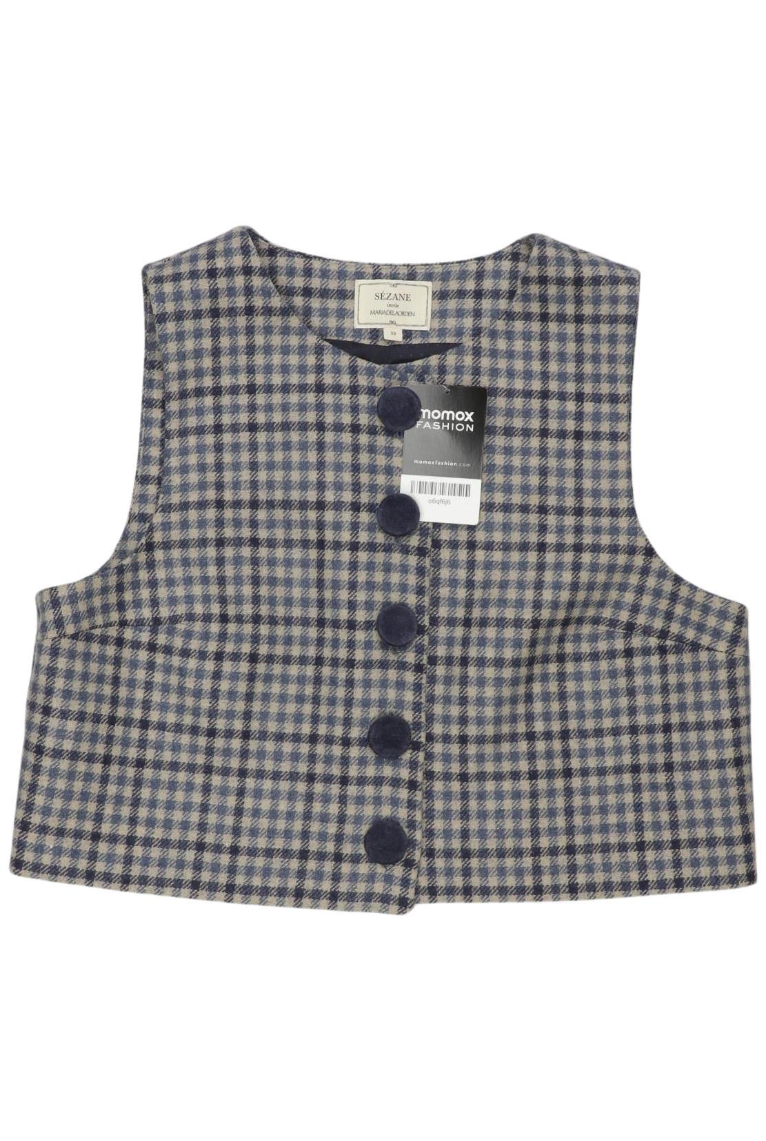 

Sezane Damen Weste, blau, Gr. 38