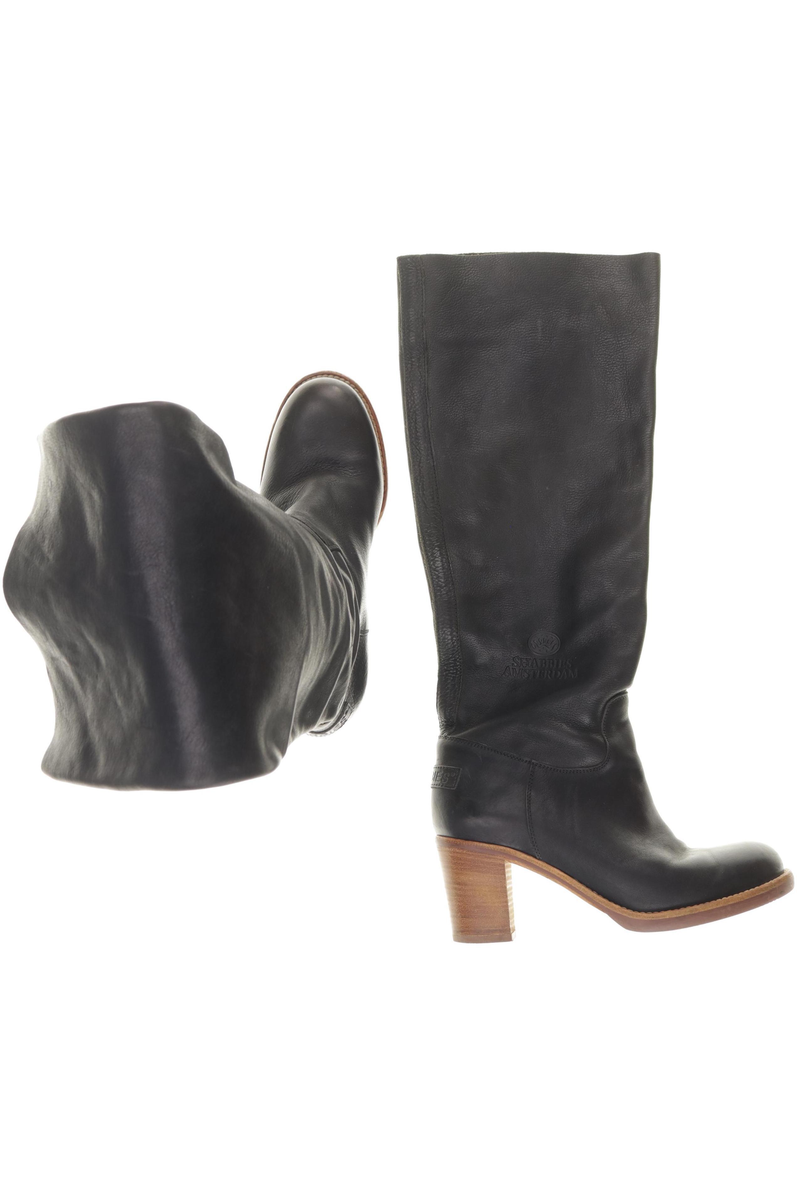 

Shabbies Amsterdam Damen Stiefel, schwarz, Gr. 39