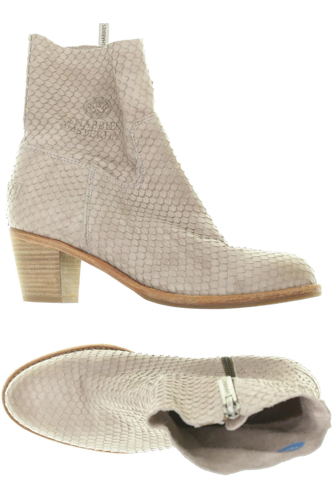 

Shabbies Amsterdam Damen Stiefelette, beige, Gr. 39