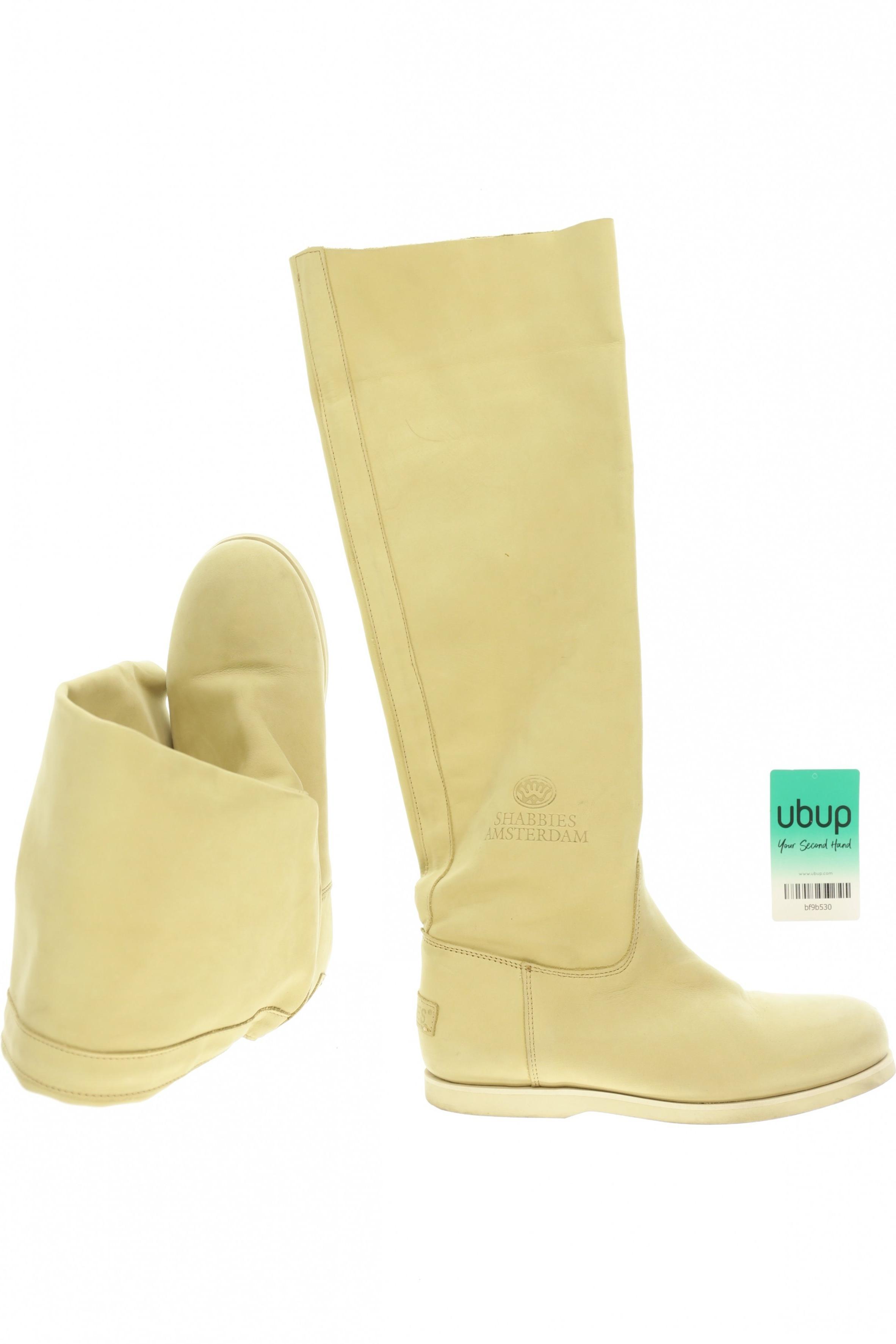 

Shabbies Amsterdam Damen Stiefel, beige, Gr. 7