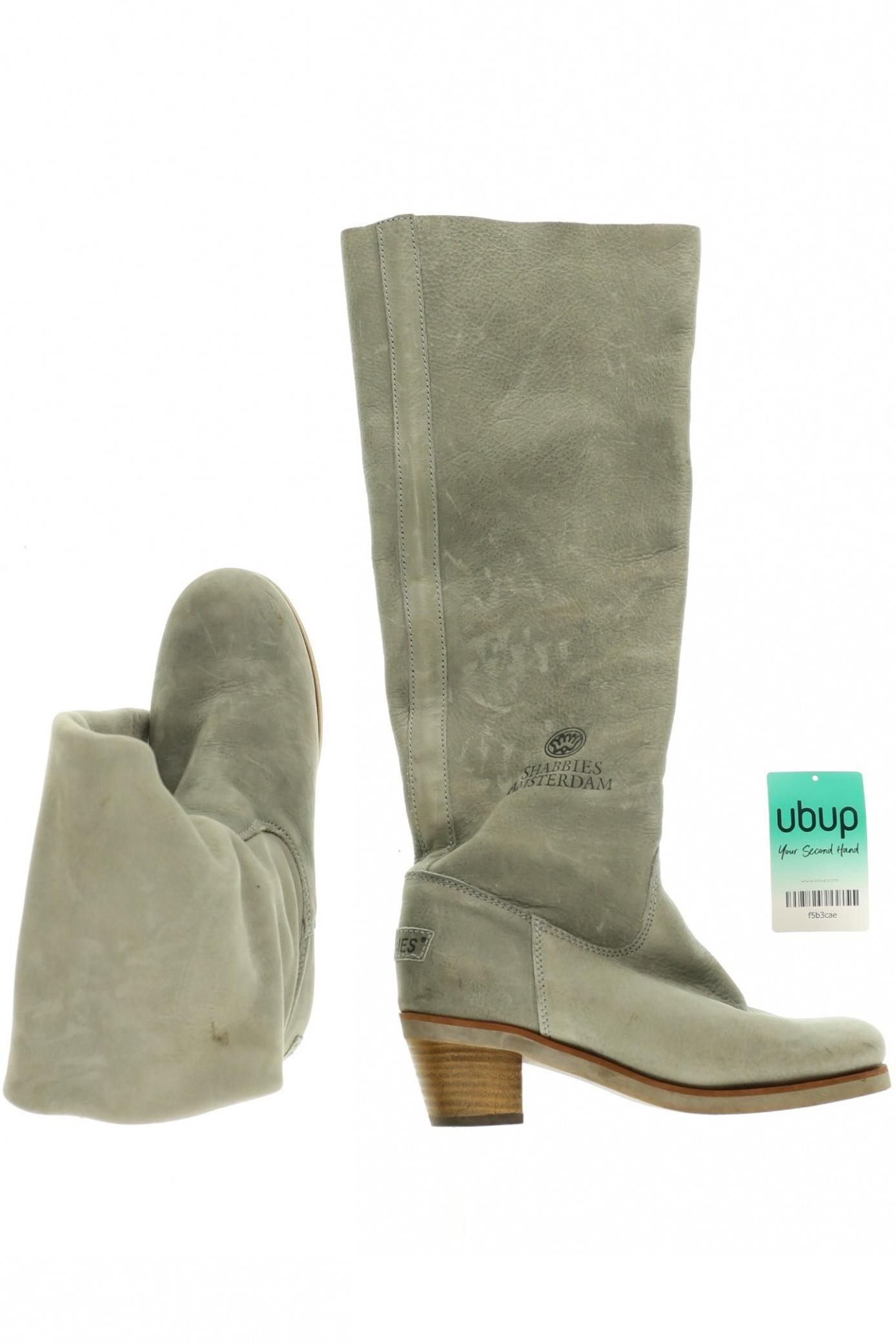 

Shabbies Amsterdam Damen Stiefel, grau, Gr. 7