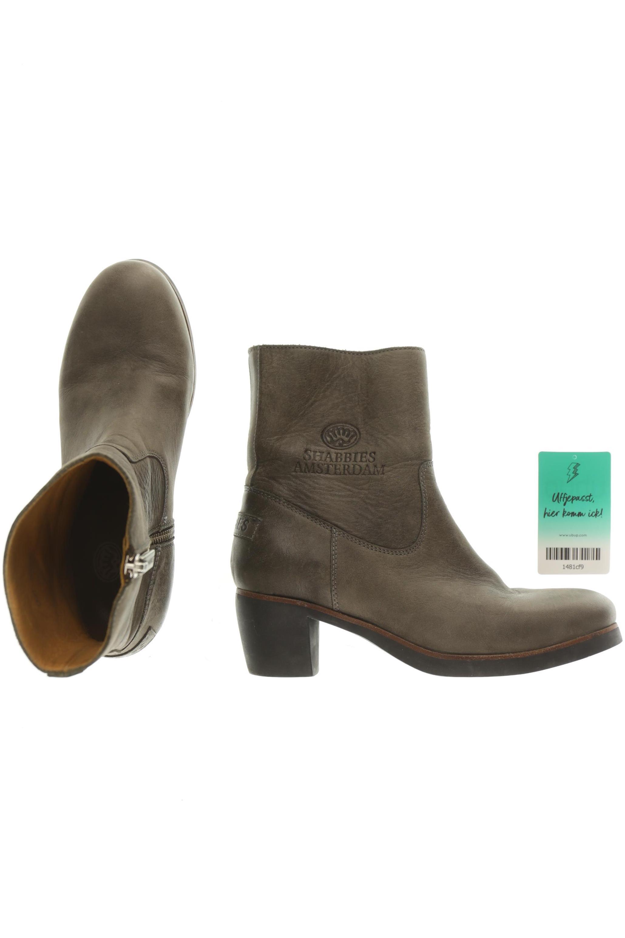 

Shabbies Amsterdam Damen Stiefelette, grau, Gr. 38