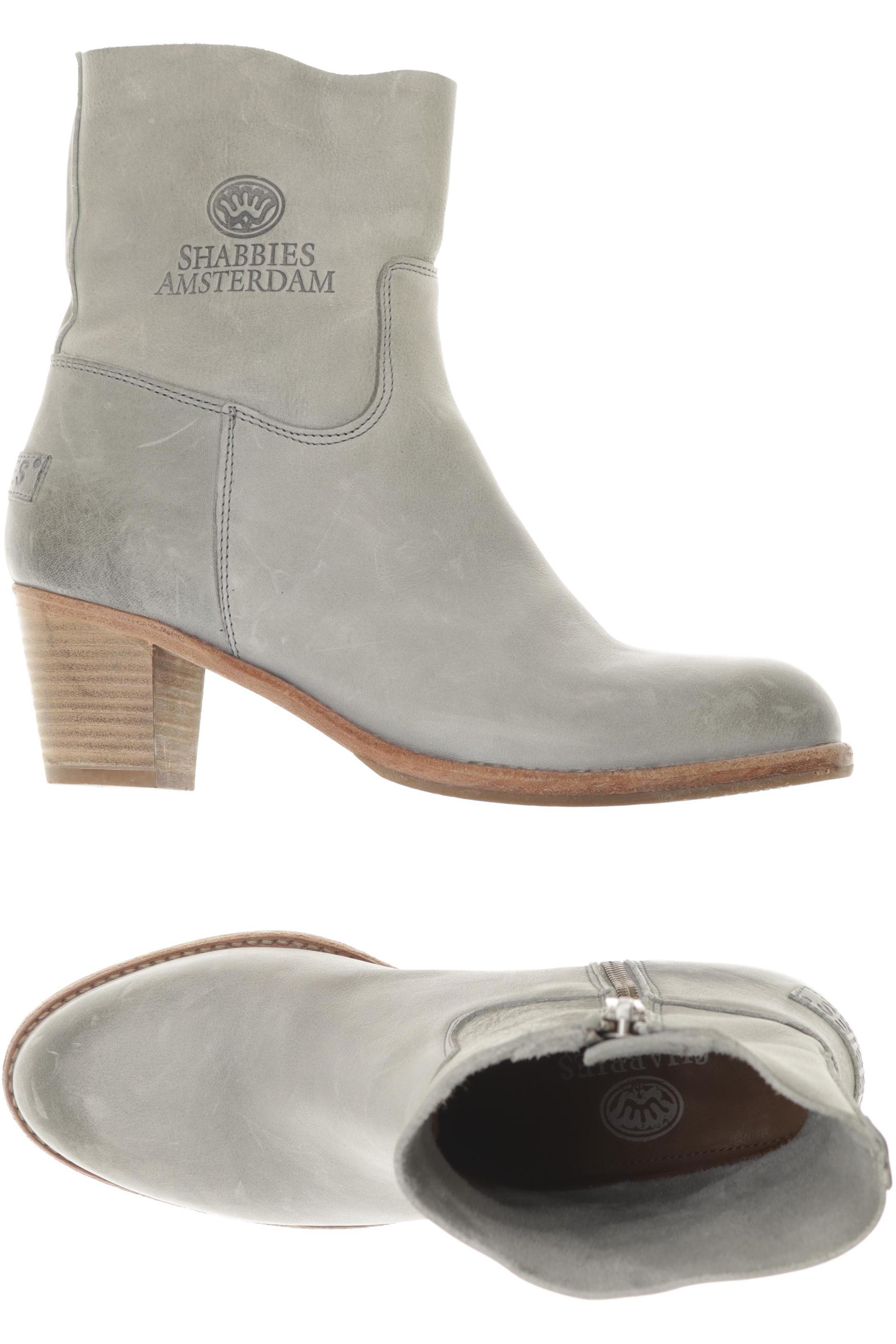 

Shabbies Amsterdam Damen Stiefelette, grau, Gr. 39