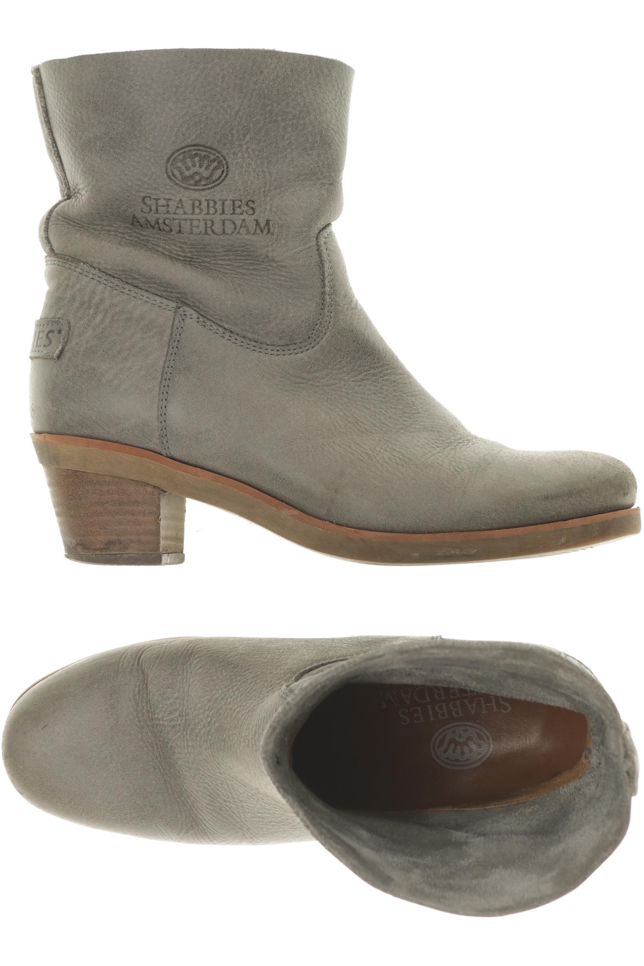 

Shabbies Amsterdam Damen Stiefelette, grau, Gr. 38