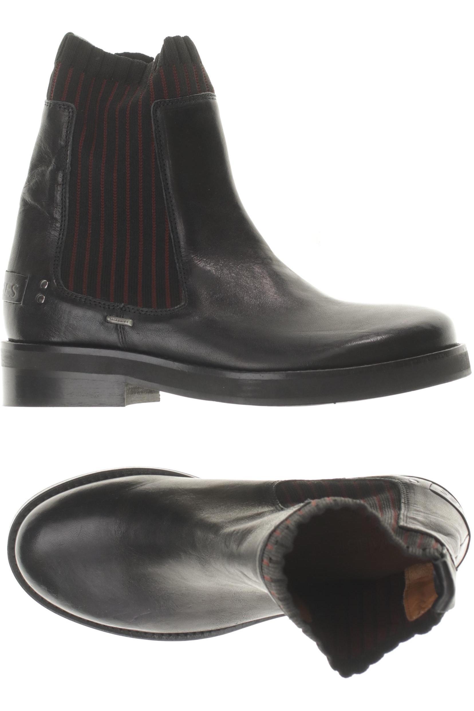 

Shabbies Amsterdam Damen Stiefelette, schwarz, Gr. 37
