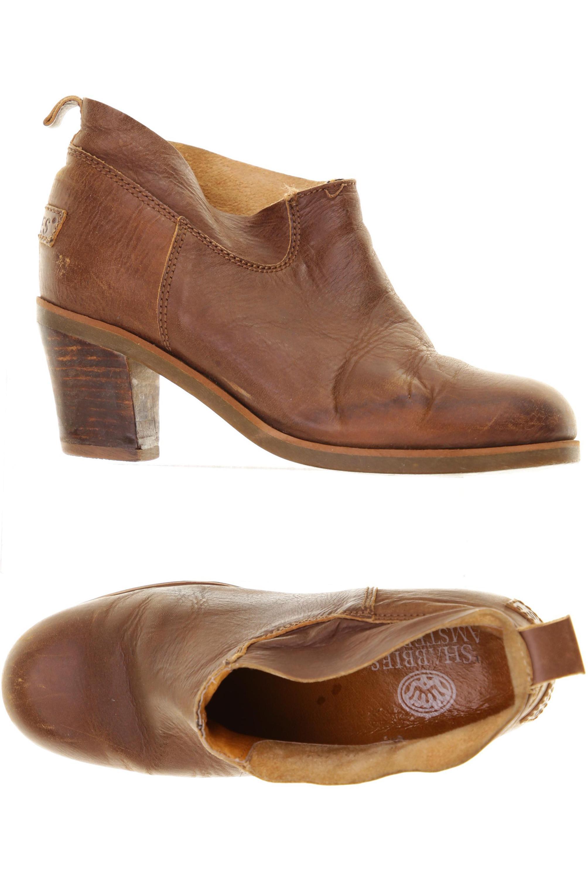 

Shabbies Amsterdam Damen Stiefelette, braun, Gr. 38