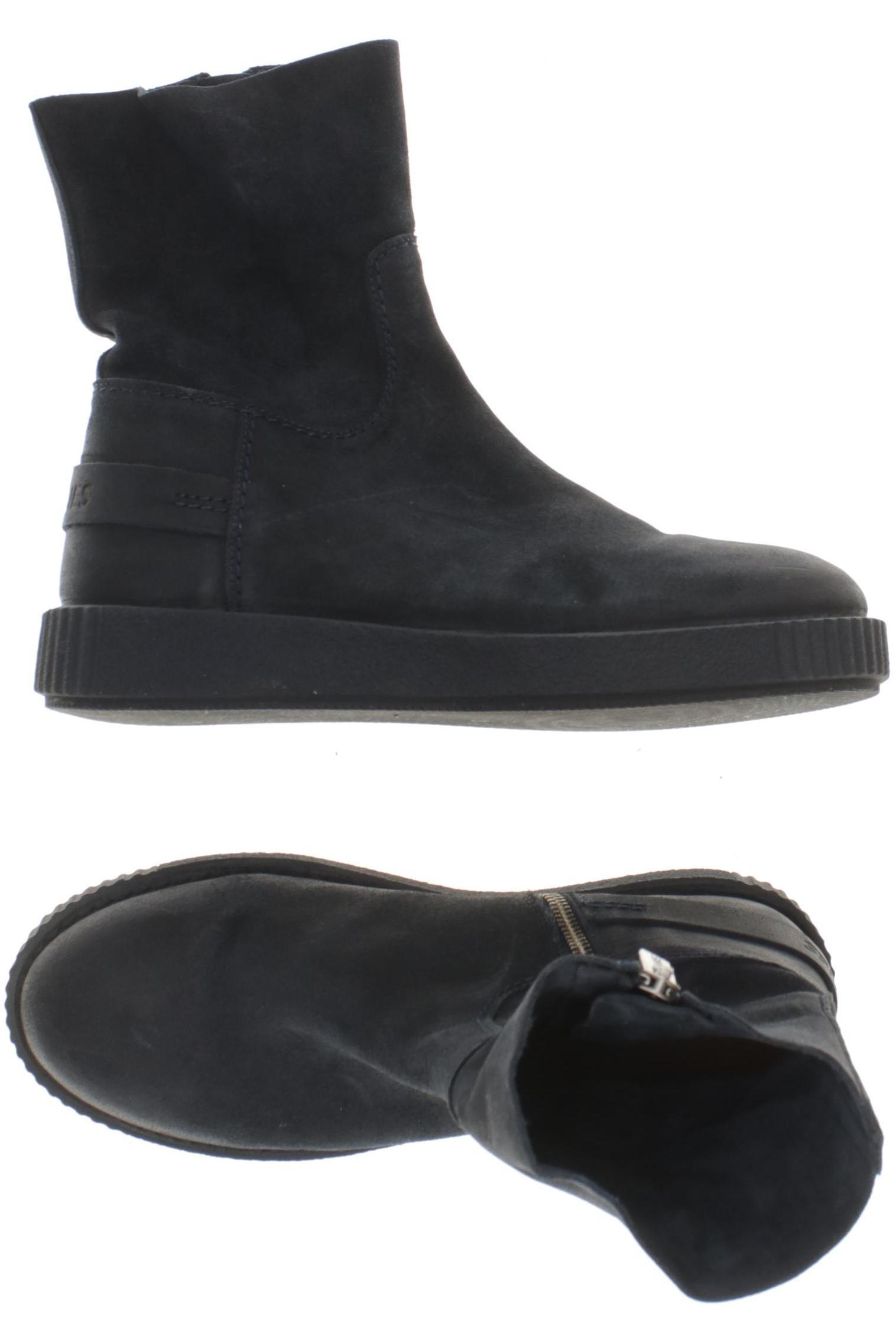 

Shabbies Amsterdam Damen Stiefelette, blau, Gr. 38