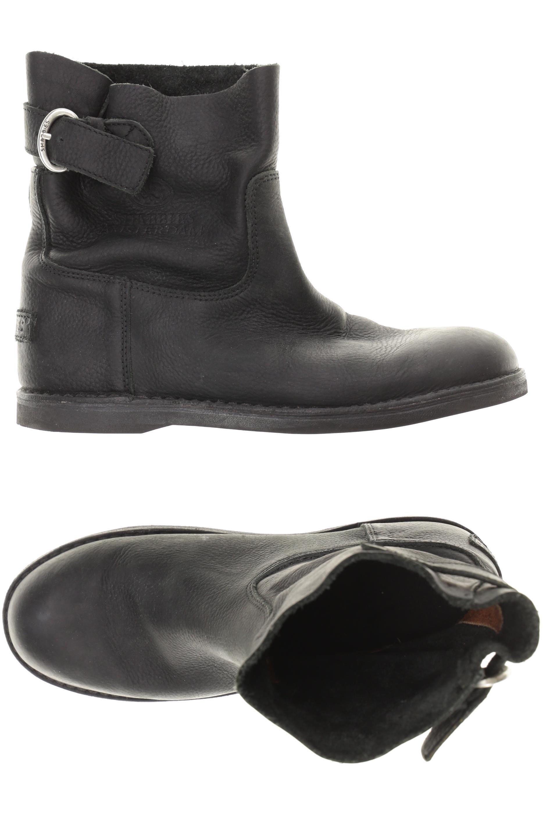 

Shabbies Amsterdam Damen Stiefelette, schwarz, Gr. 40