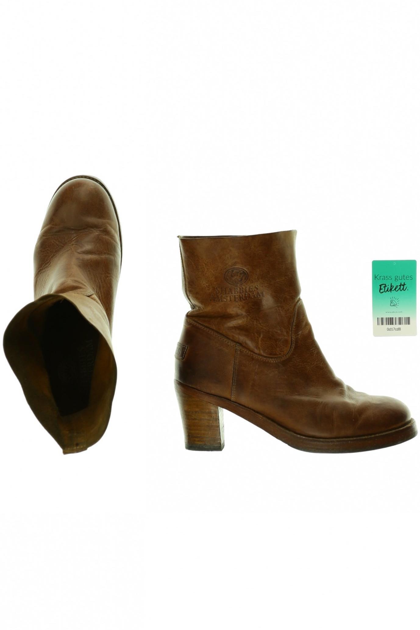 

Shabbies Amsterdam Damen Stiefelette, braun, Gr. 39