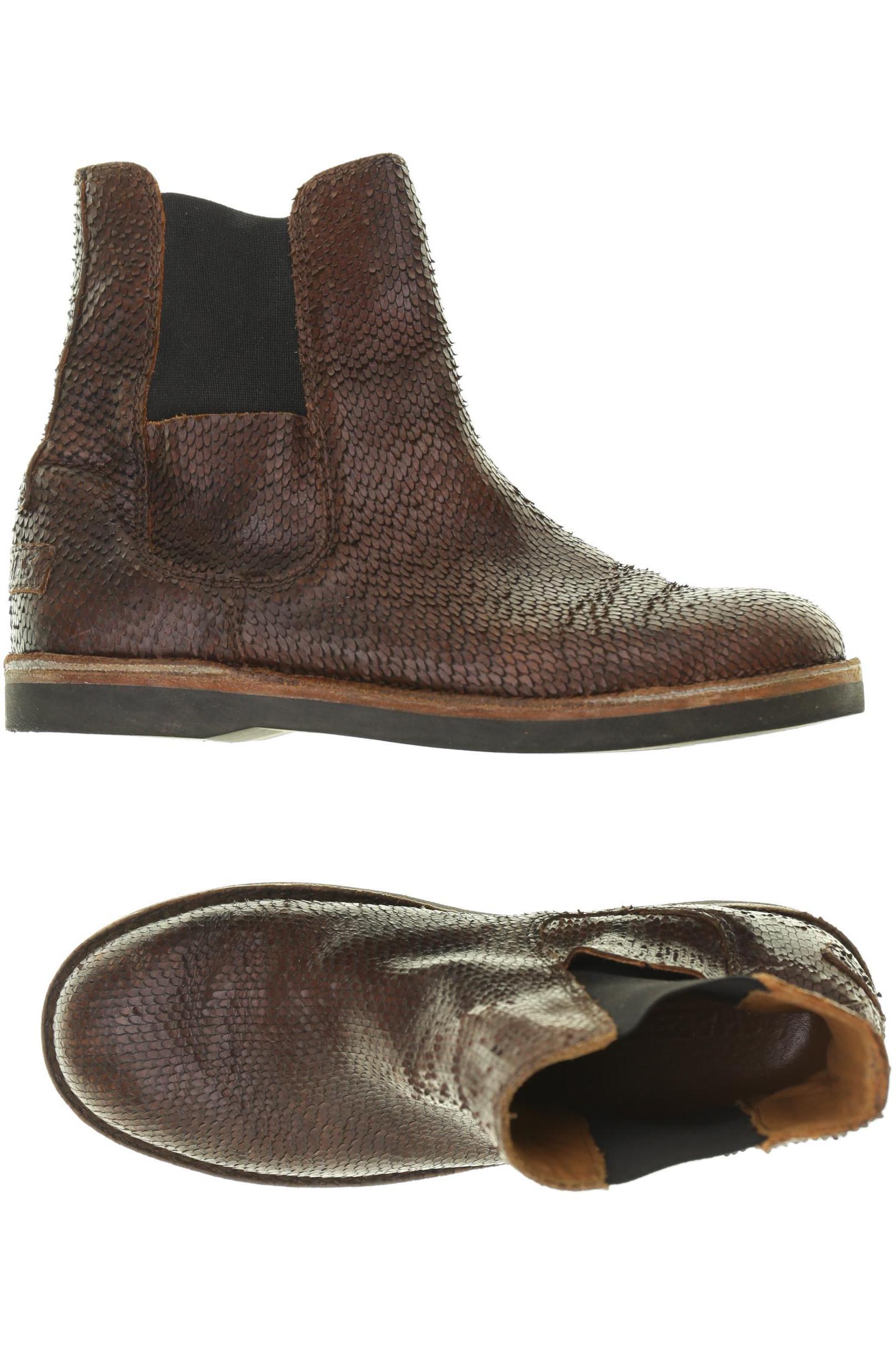 

Shabbies Amsterdam Damen Stiefelette, braun, Gr. 38