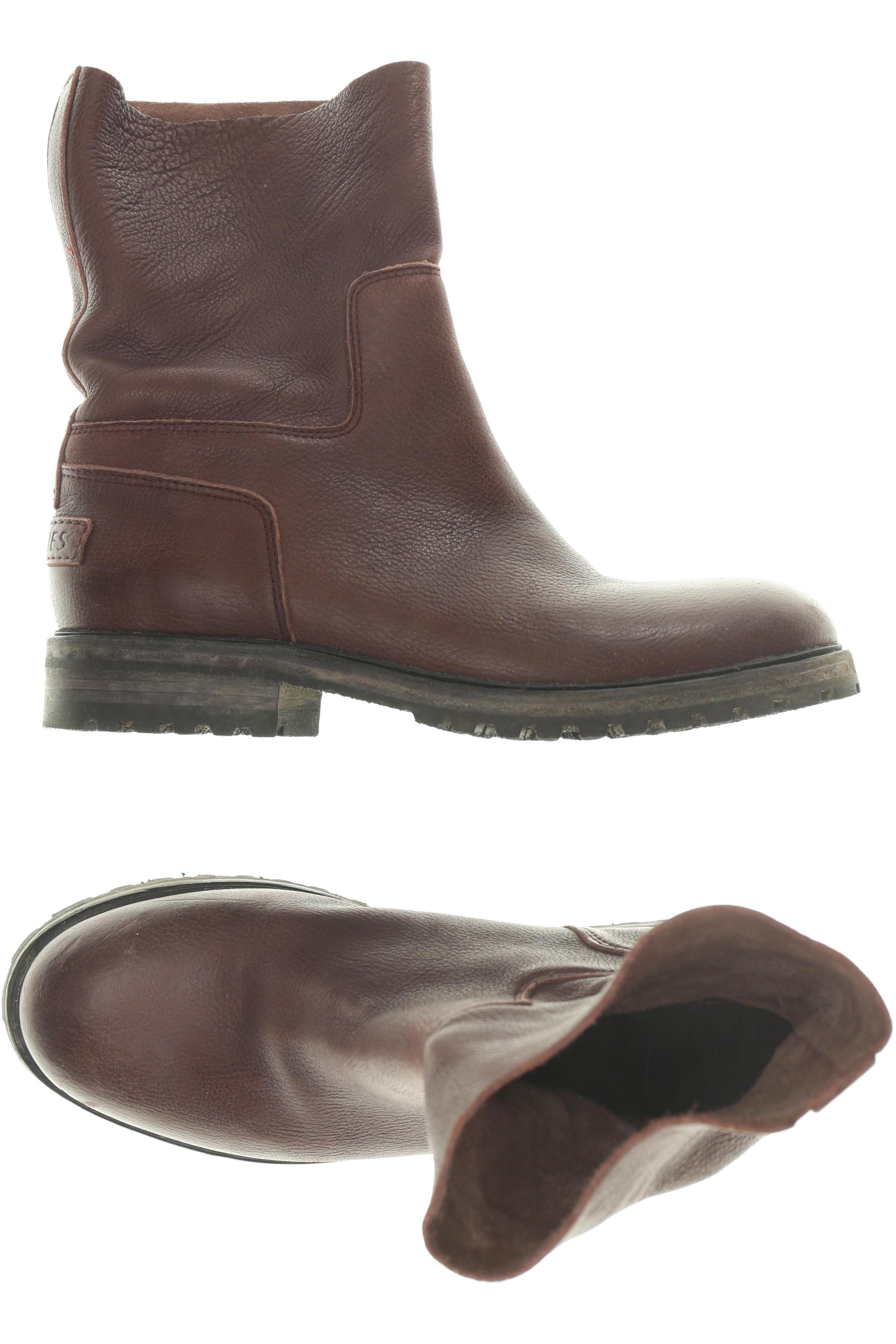 

Shabbies Amsterdam Damen Stiefelette, rot, Gr. 39.5