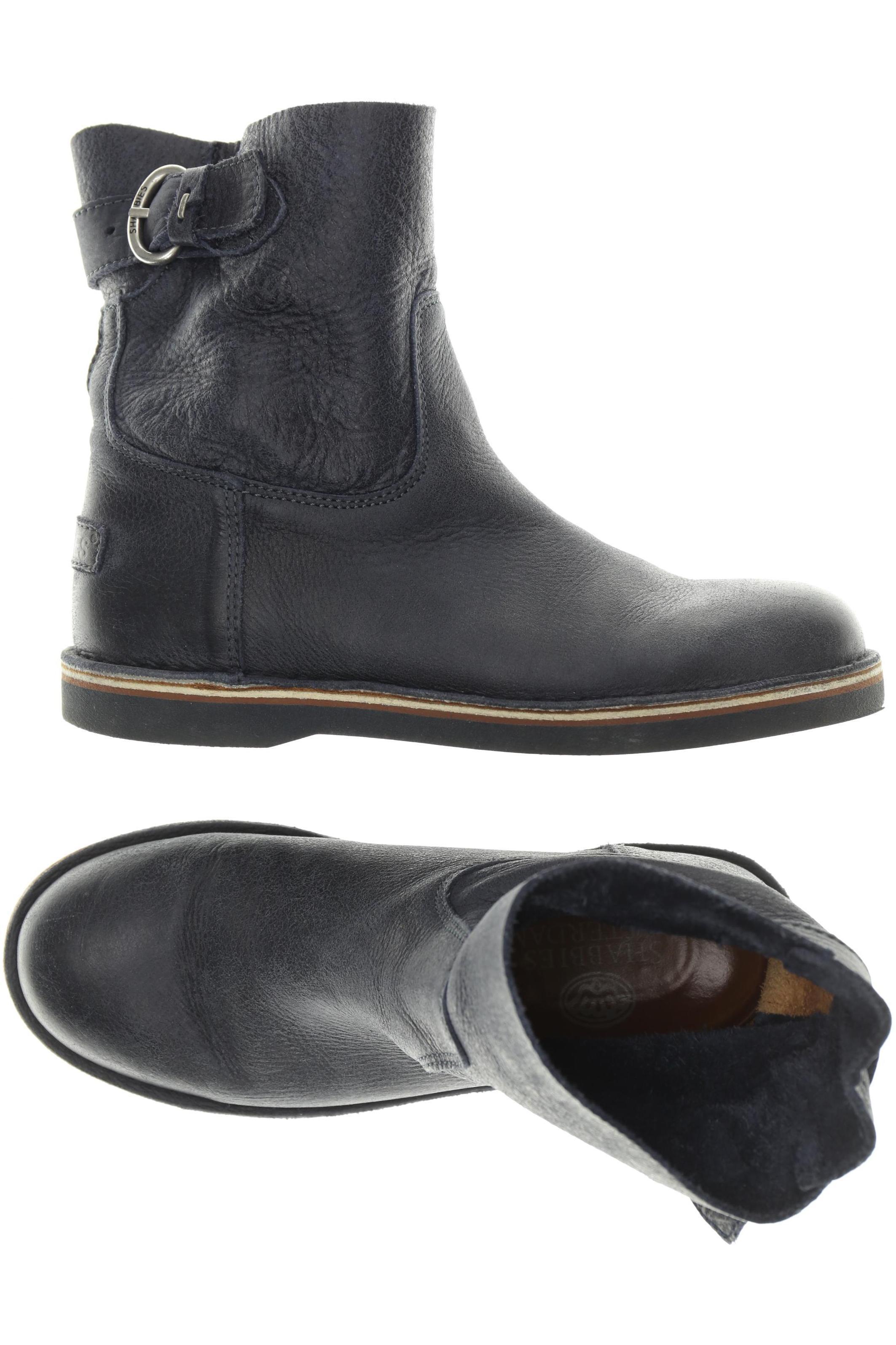 

Shabbies Amsterdam Damen Stiefelette, blau, Gr. 38