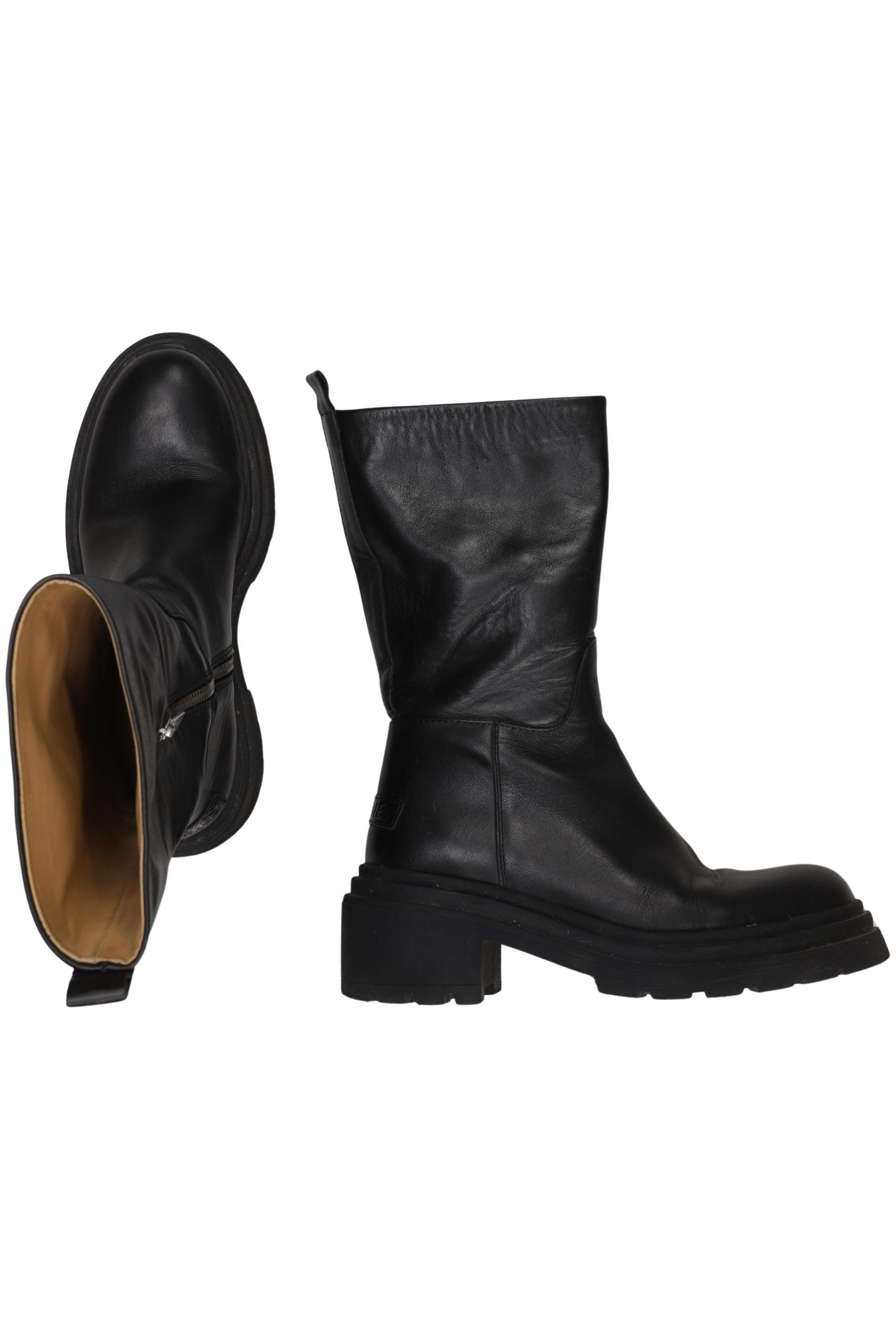 

Shabbies Amsterdam Damen Stiefel, schwarz, Gr. 38