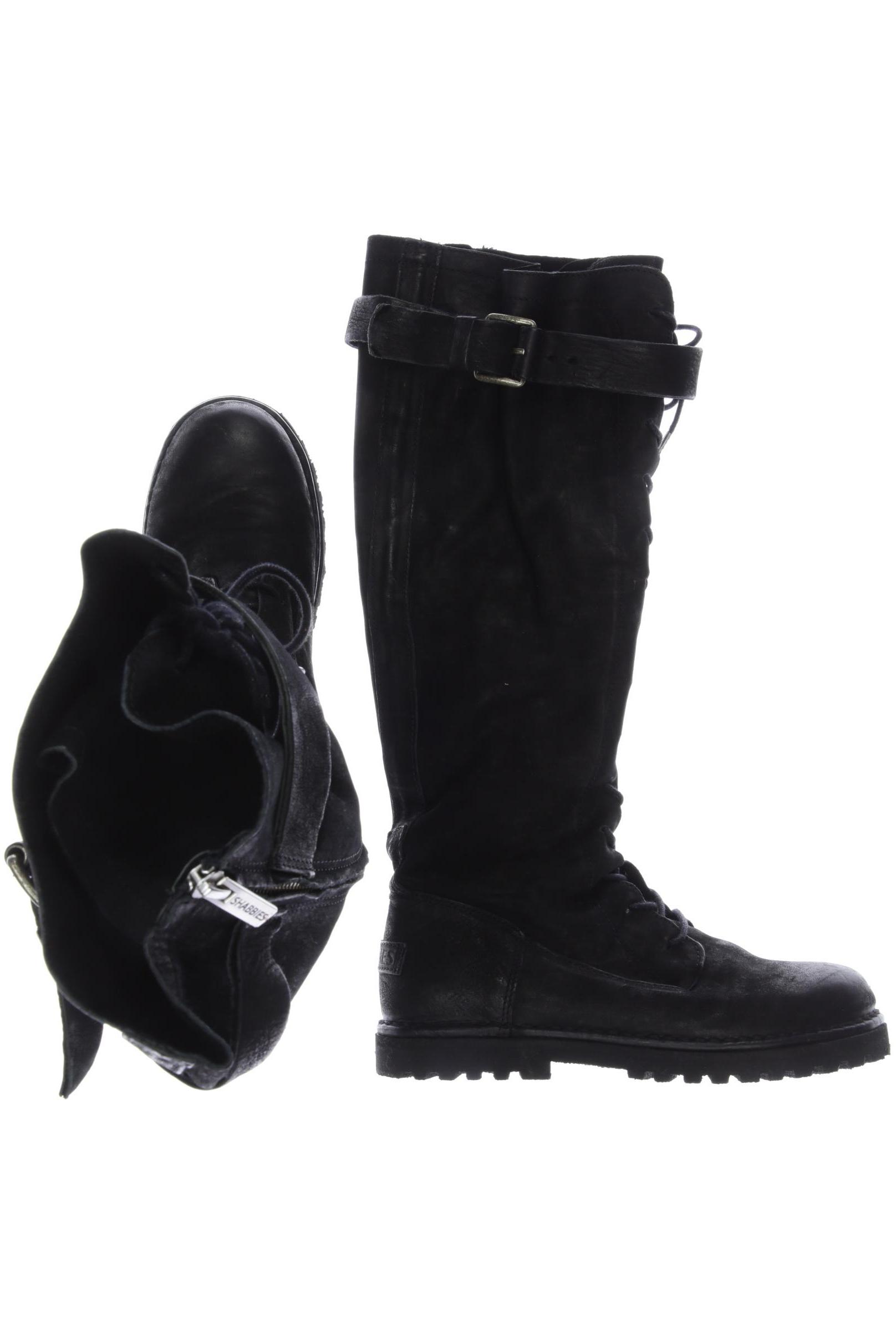 

Shabbies Amsterdam Damen Stiefel, schwarz, Gr. 37