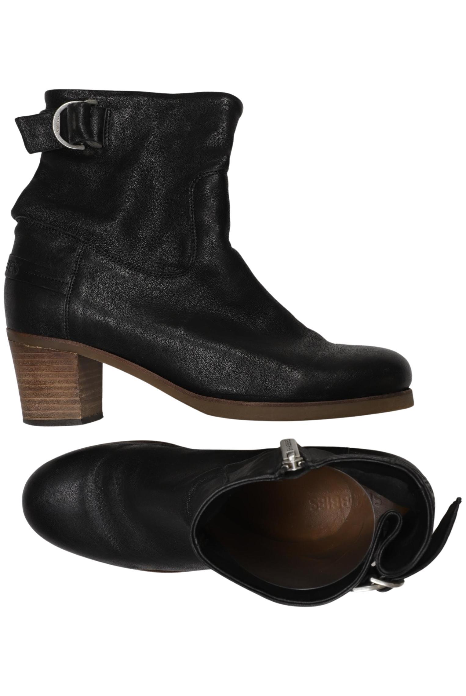 

Shabbies Amsterdam Damen Stiefelette, schwarz, Gr. 42