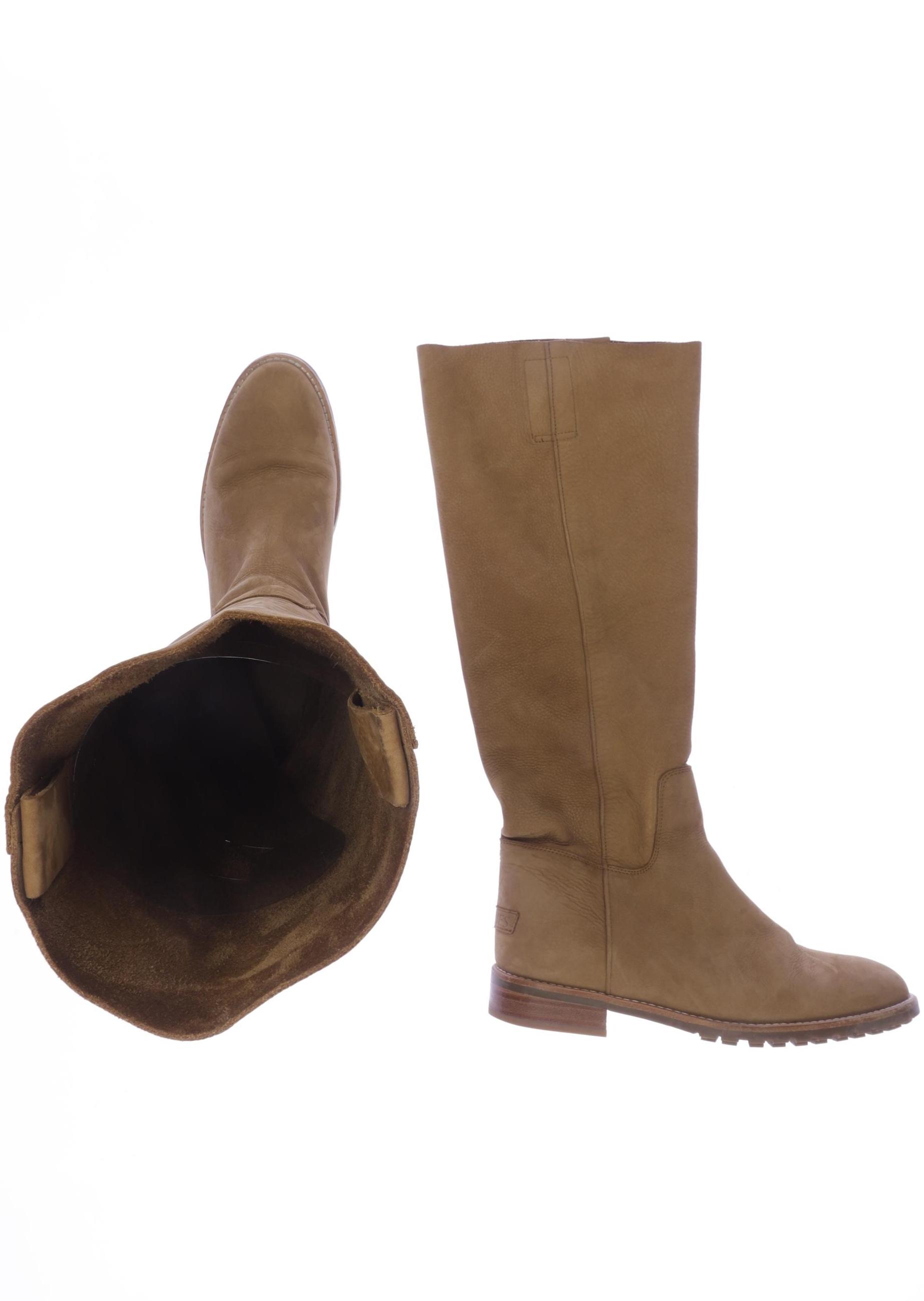 

Shabbies Amsterdam Damen Stiefel, beige, Gr. 42