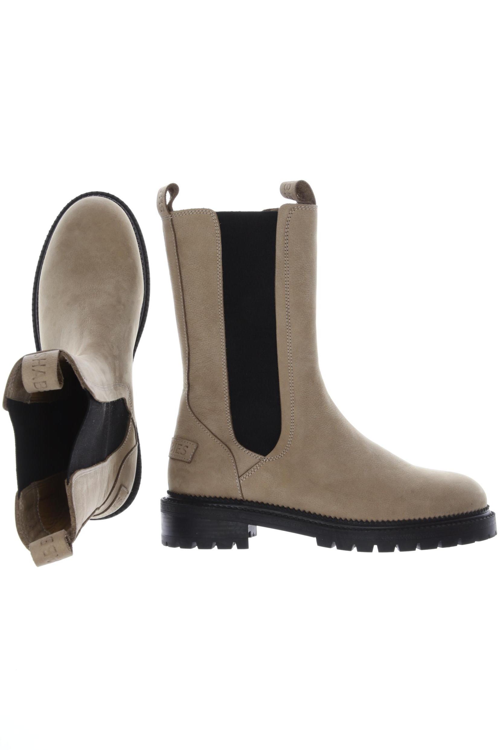 

Shabbies Amsterdam Damen Stiefelette, beige, Gr. 39