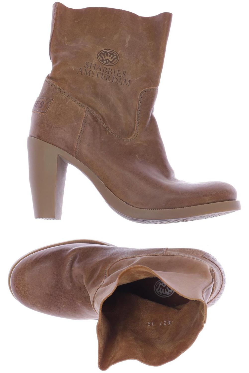 

Shabbies Amsterdam Damen Stiefelette, braun, Gr. 38