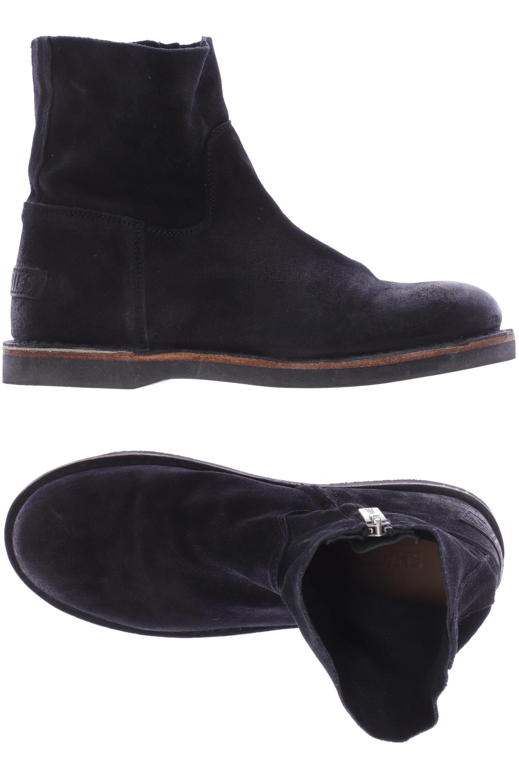 

Shabbies Amsterdam Damen Stiefelette, schwarz
