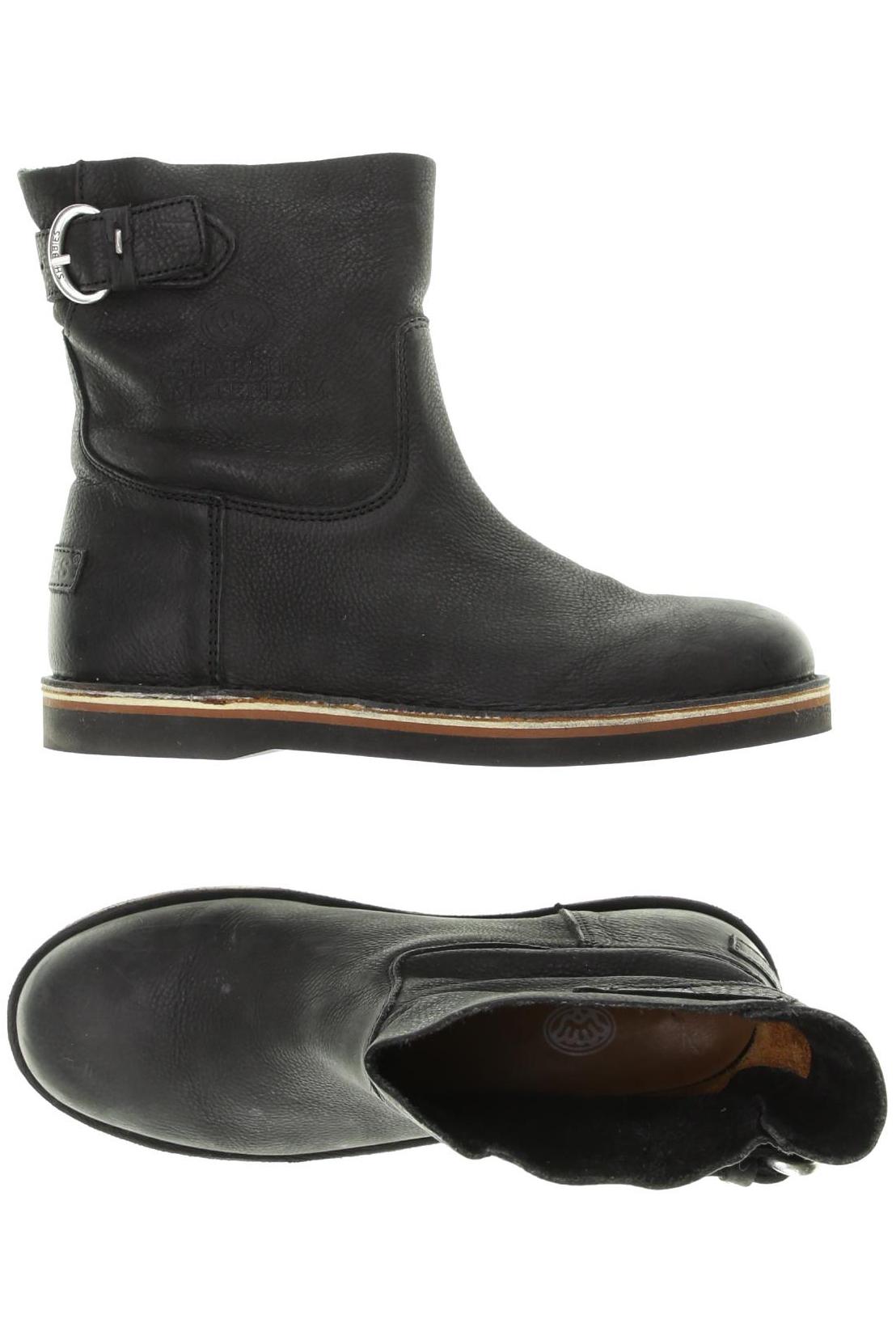

Shabbies Amsterdam Damen Stiefelette, schwarz, Gr. 39