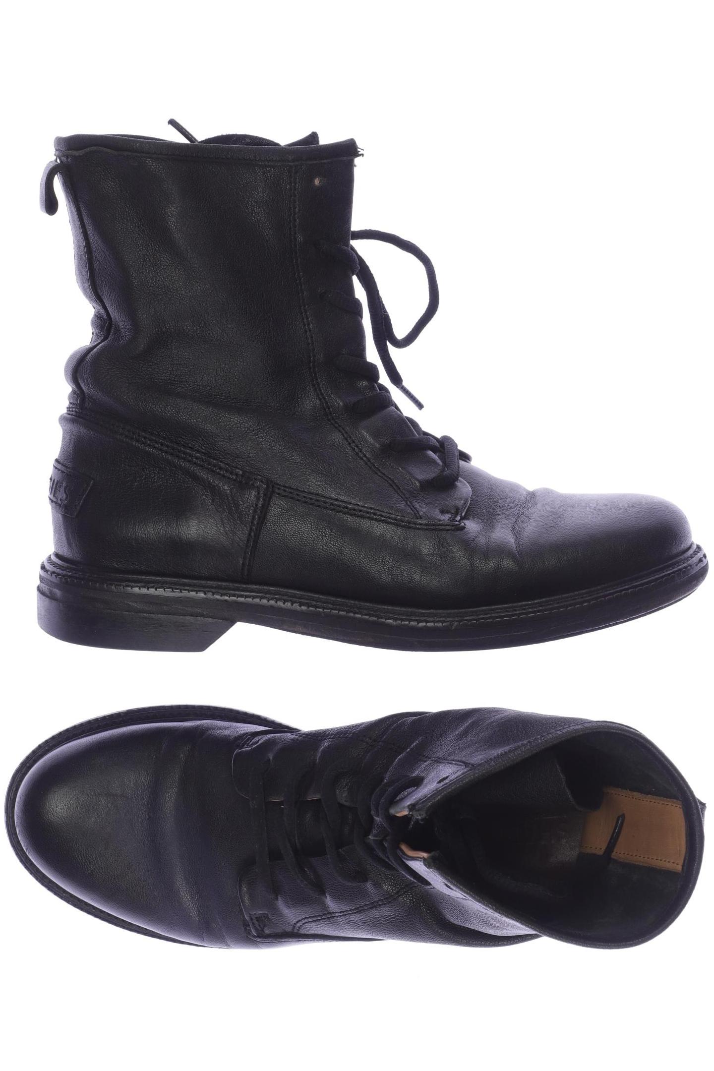 

Shabbies Amsterdam Damen Stiefelette, schwarz, Gr. 39