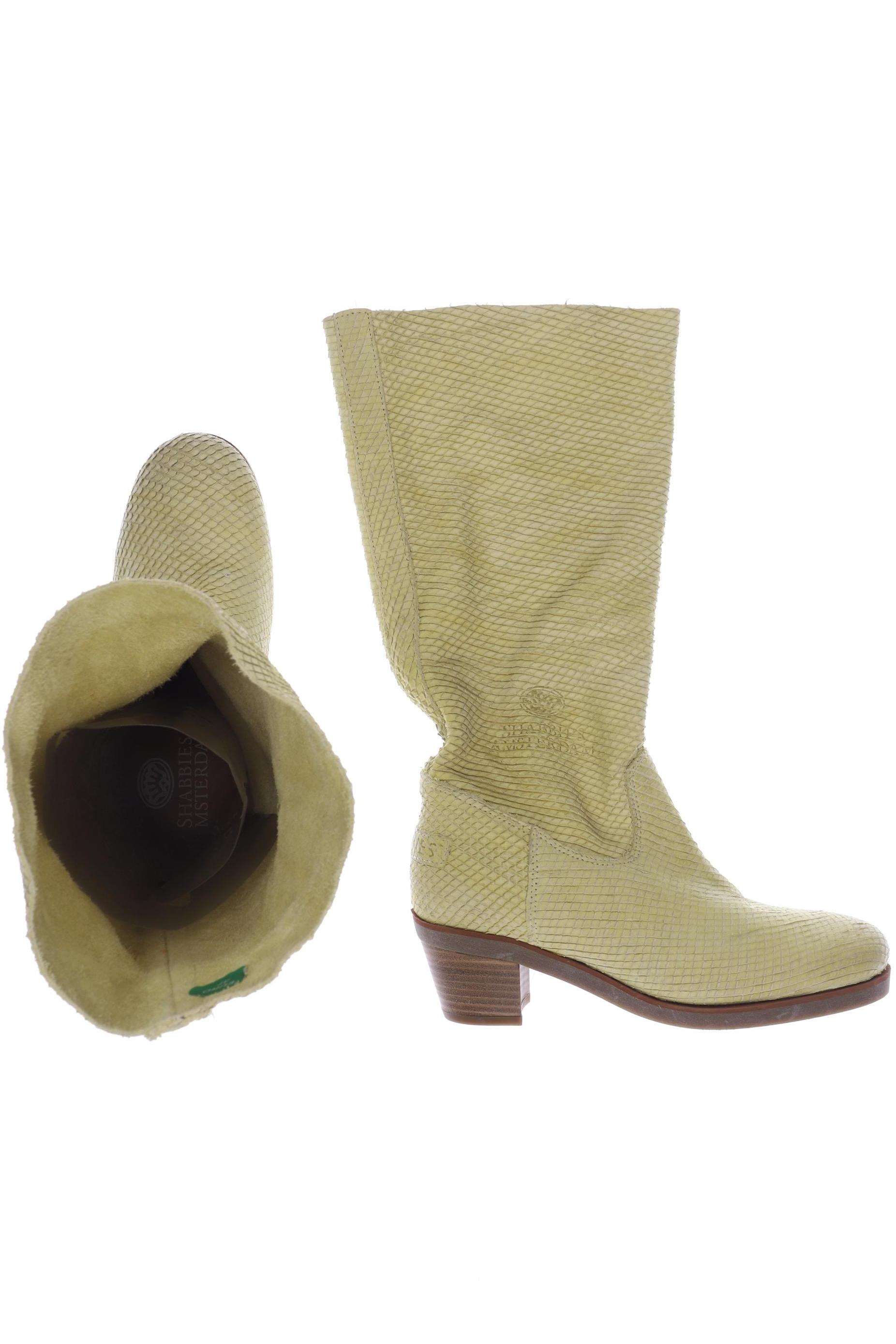 

Shabbies Amsterdam Damen Stiefel, gelb, Gr. 37