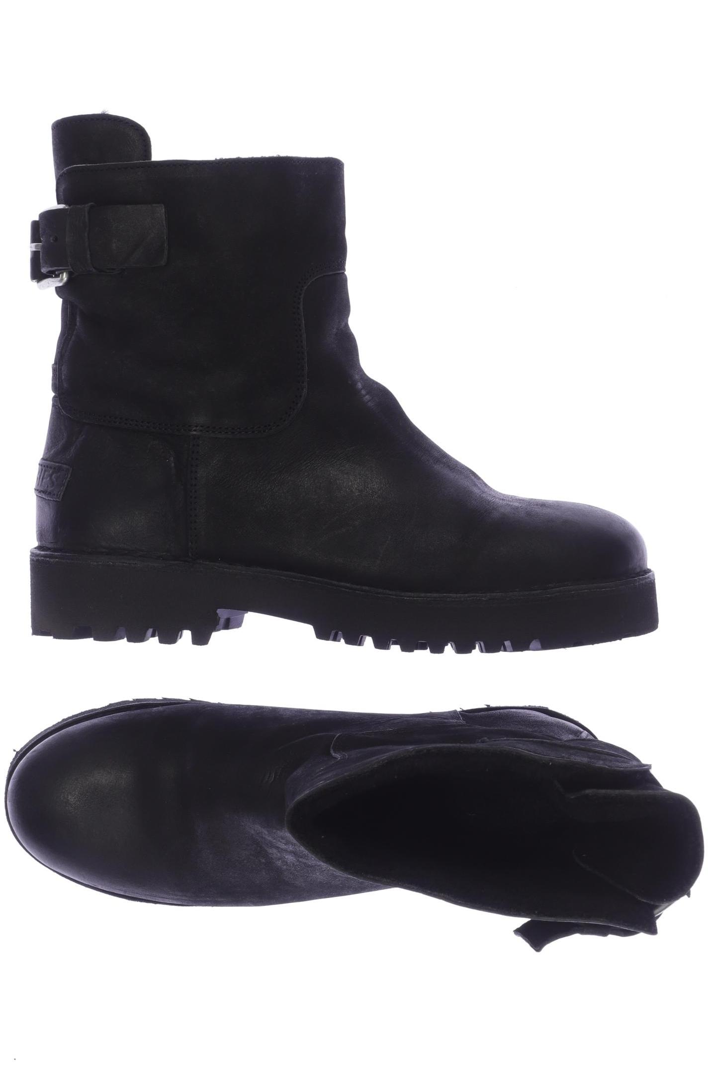 

Shabbies Amsterdam Damen Stiefelette, schwarz, Gr. 40
