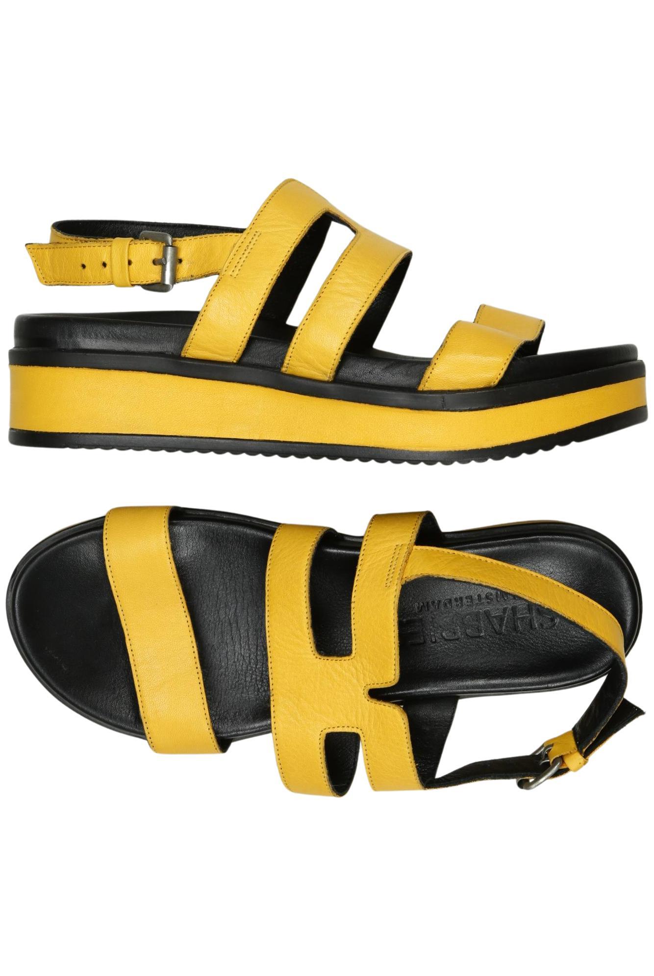 

Shabbies Amsterdam Damen Sandale, gelb, Gr. 37