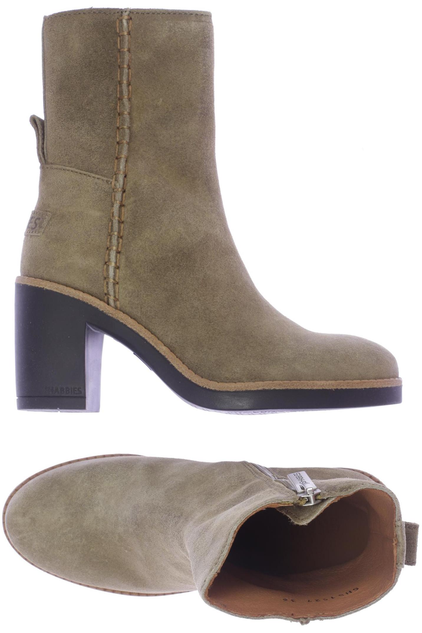 

Shabbies Amsterdam Damen Stiefelette, beige, Gr. 36