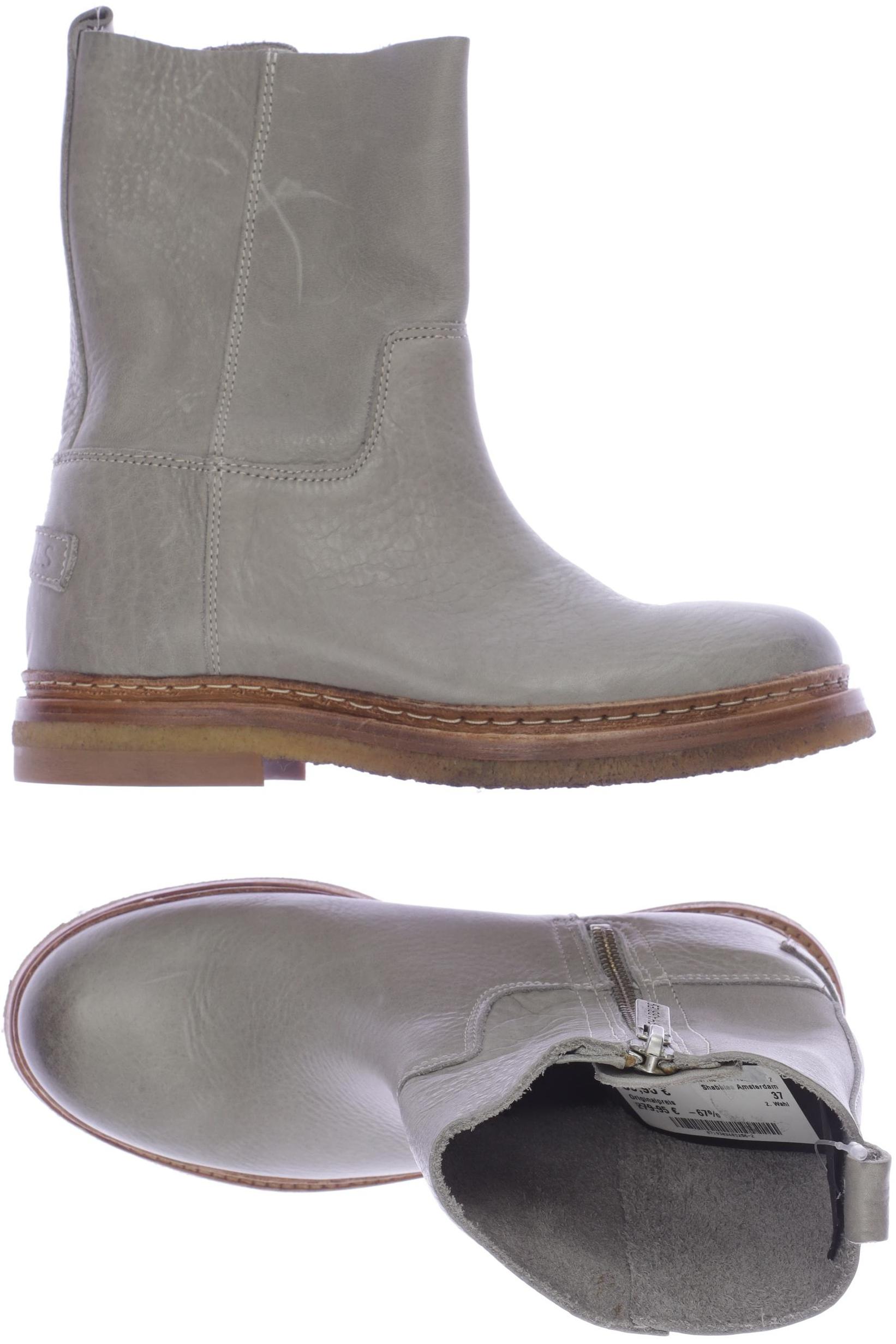 

Shabbies Amsterdam Damen Stiefelette, grau, Gr. 37