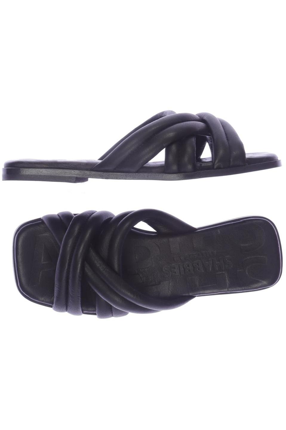 

Shabbies Amsterdam Damen Sandale, schwarz, Gr. 36