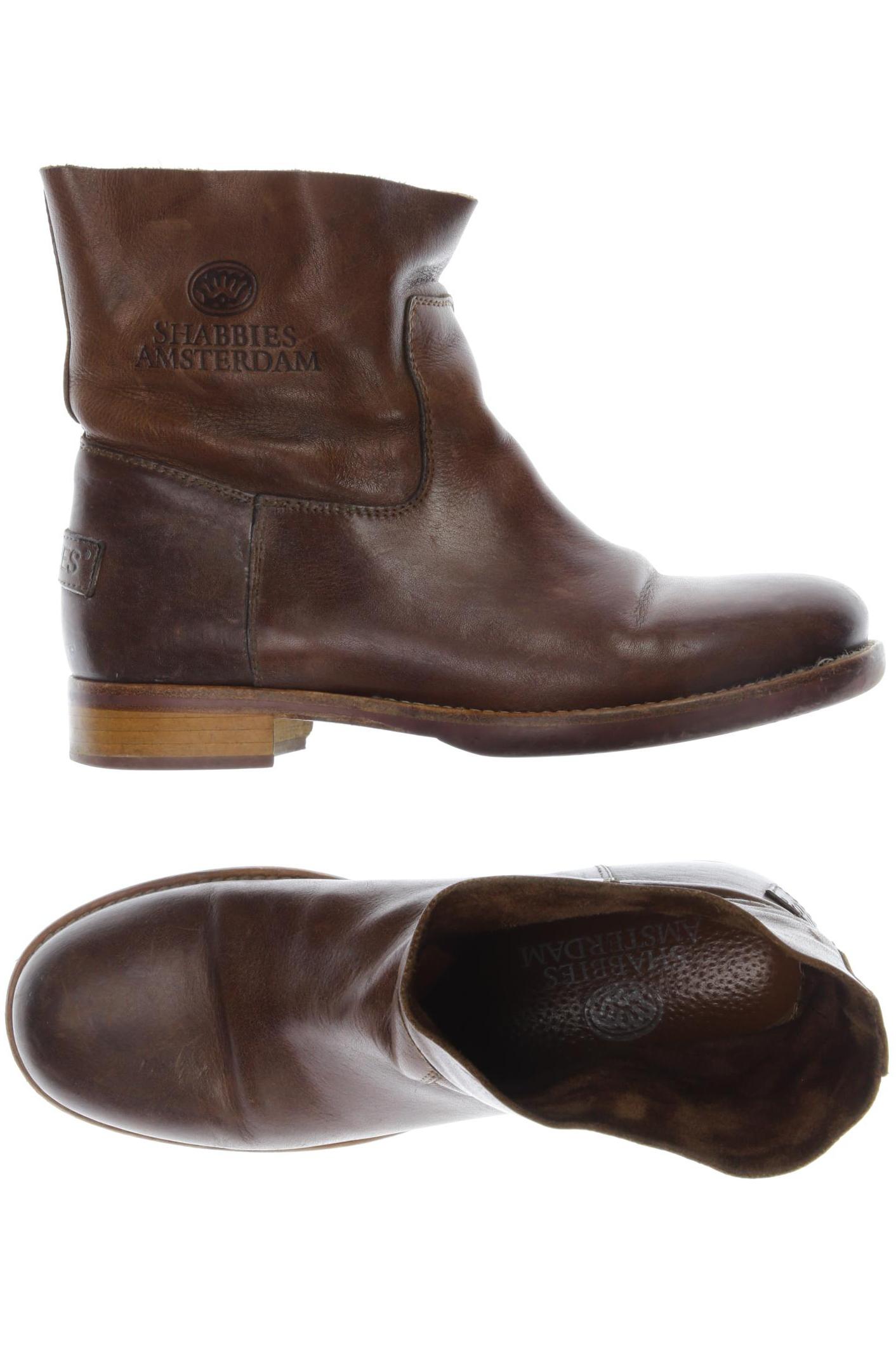 

Shabbies Amsterdam Damen Stiefelette, grün, Gr. 39
