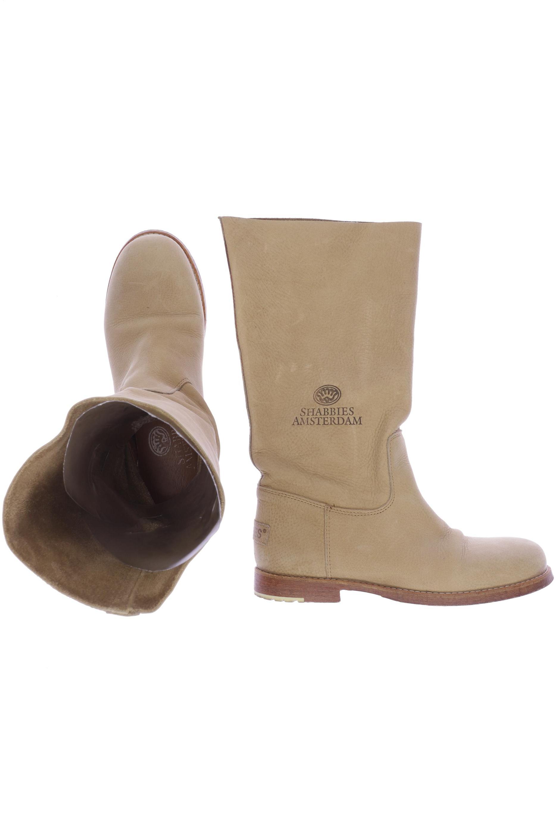 

Shabbies Amsterdam Damen Stiefel, beige, Gr. 36