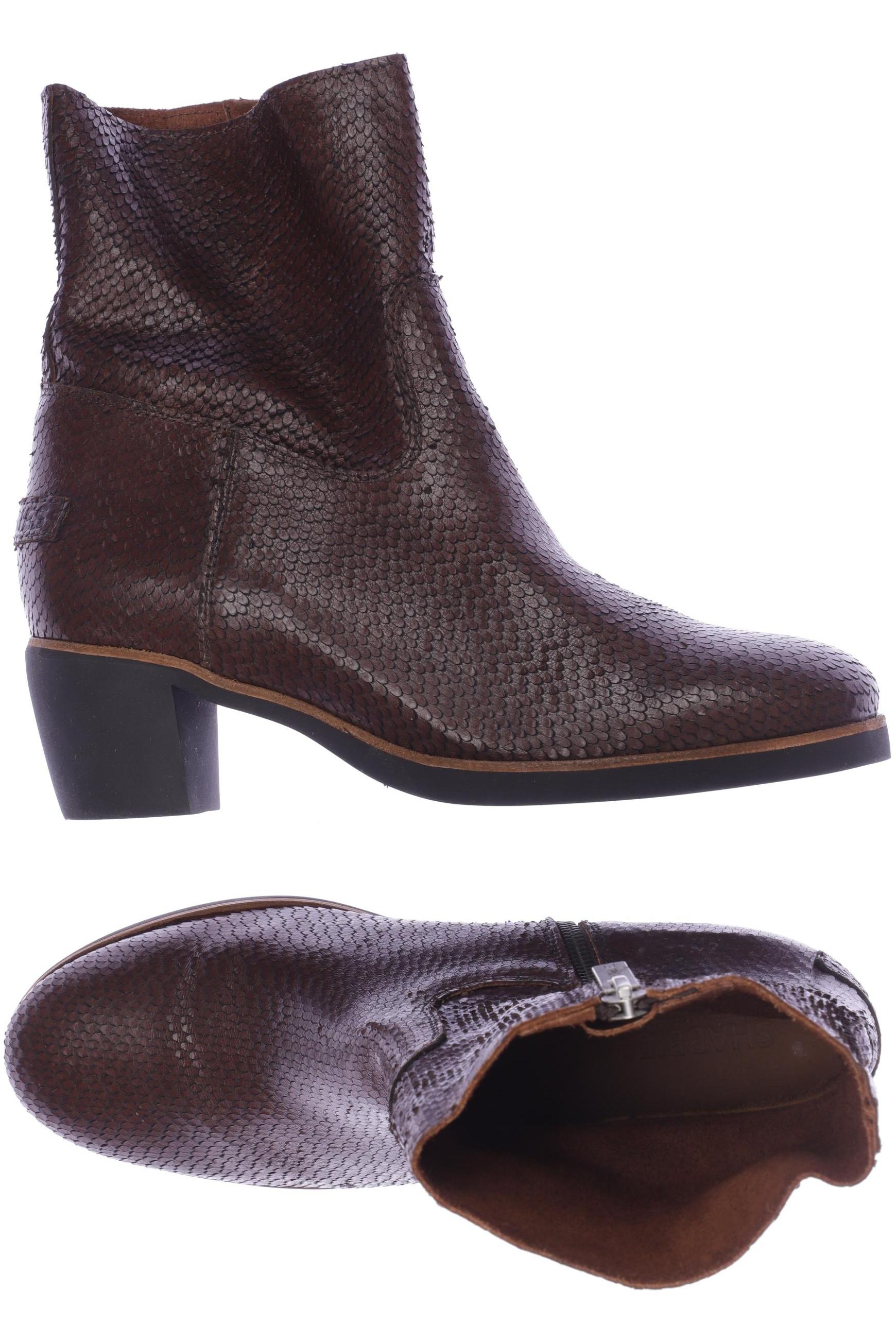 

Shabbies Amsterdam Damen Stiefelette, braun, Gr. 41